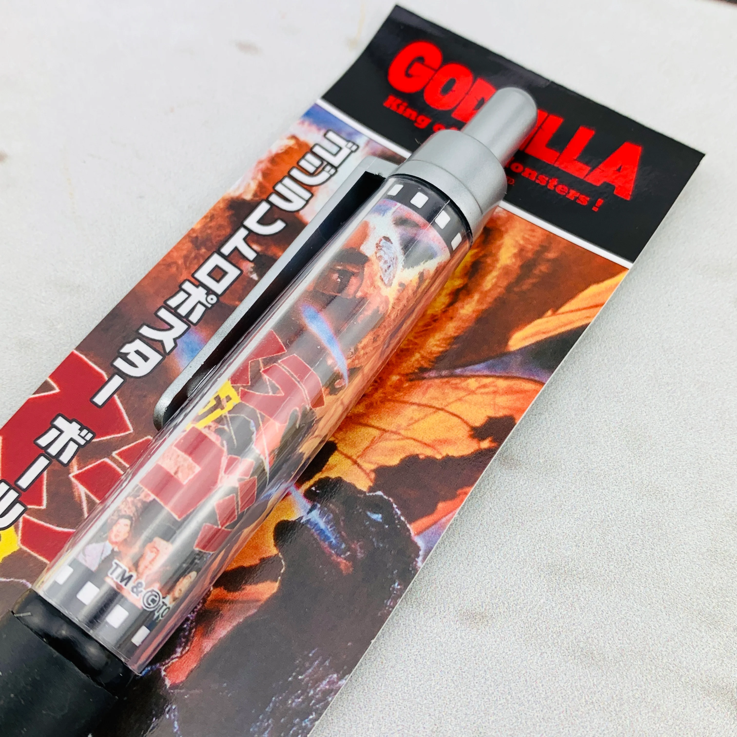 Folcart Japan Godzilla Ballpoint Pen - Mortha vs Godzilla - Image 2