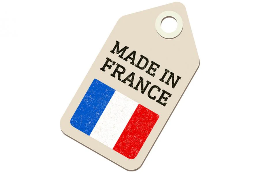 French Handwarmer Rose Pattern - Black  x Blue - Image 3