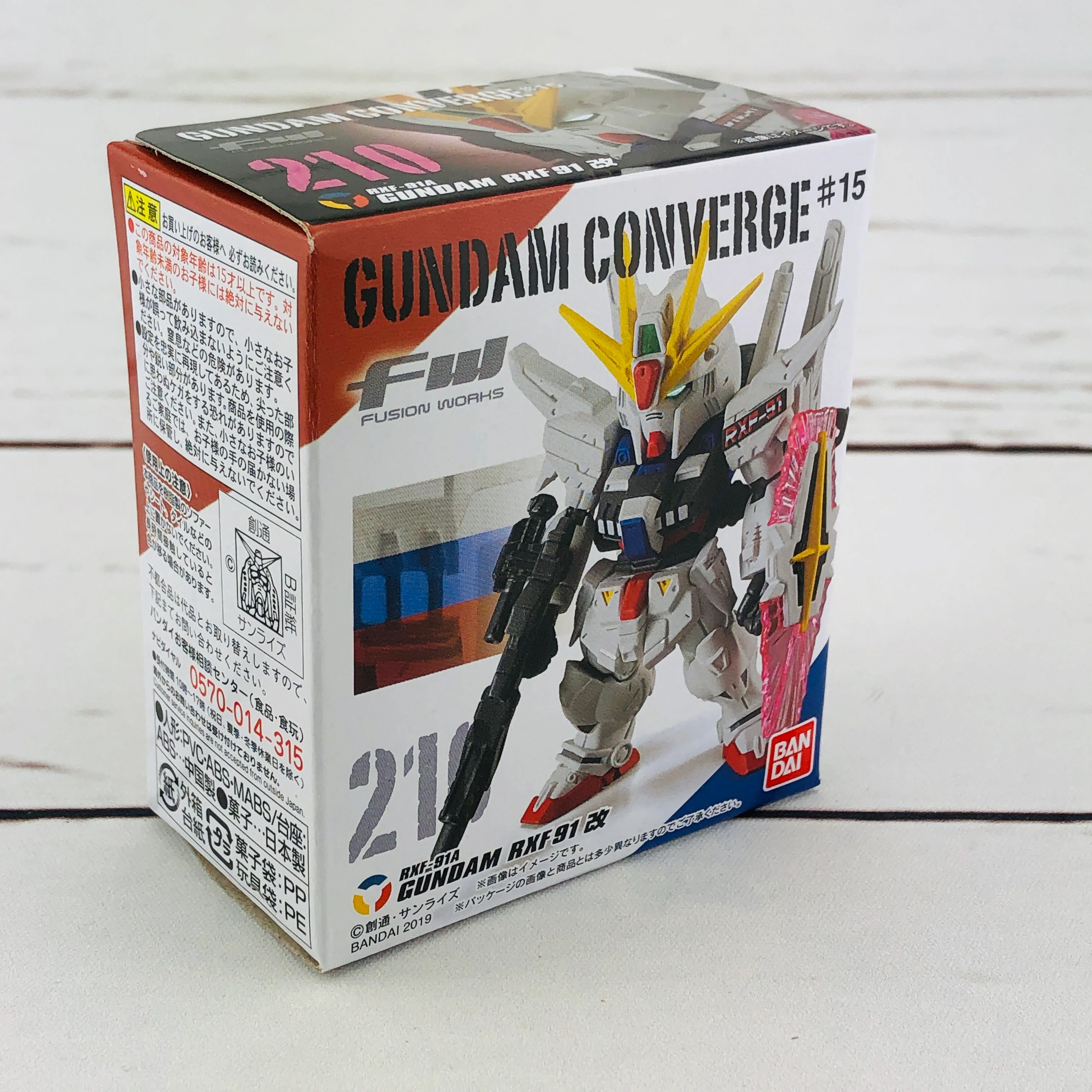 FUSION WORKS Gundam Converge #15 - 210 Gundam RXF 91 Kai 改 RXF-91A - Image 2