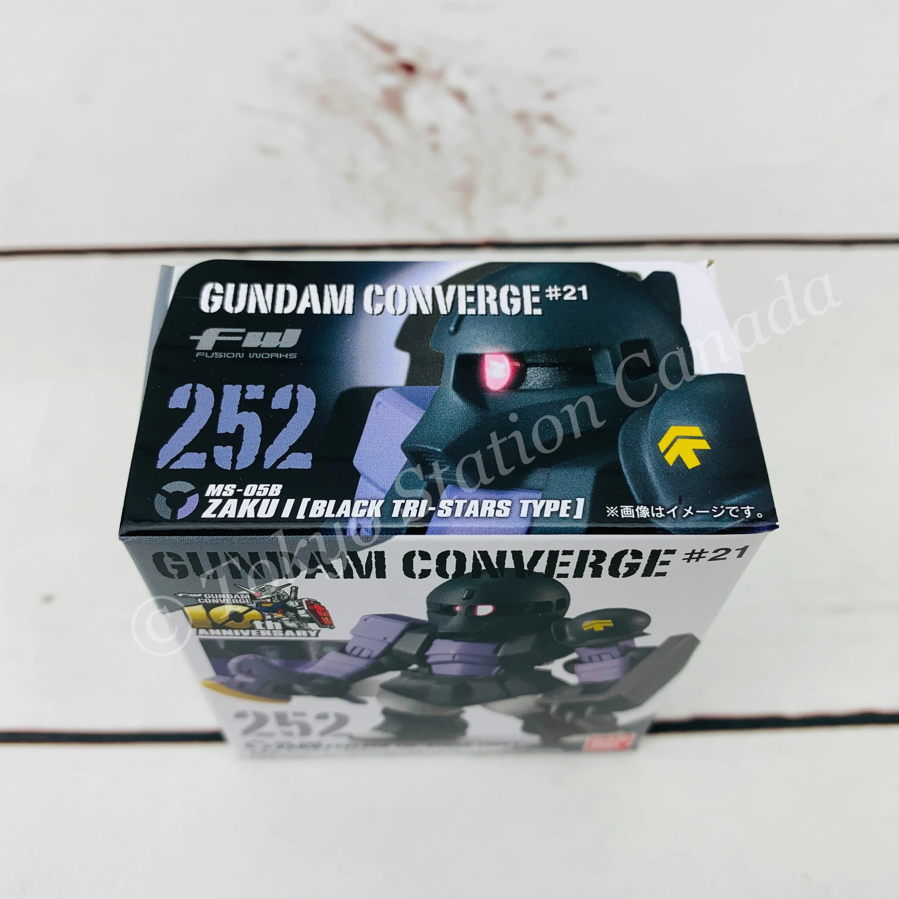 FUSION WORKS Gundam Converge #21 - 252 MS-058 ZAKU I (BLACK TRI-STARS TYPE) - Image 2