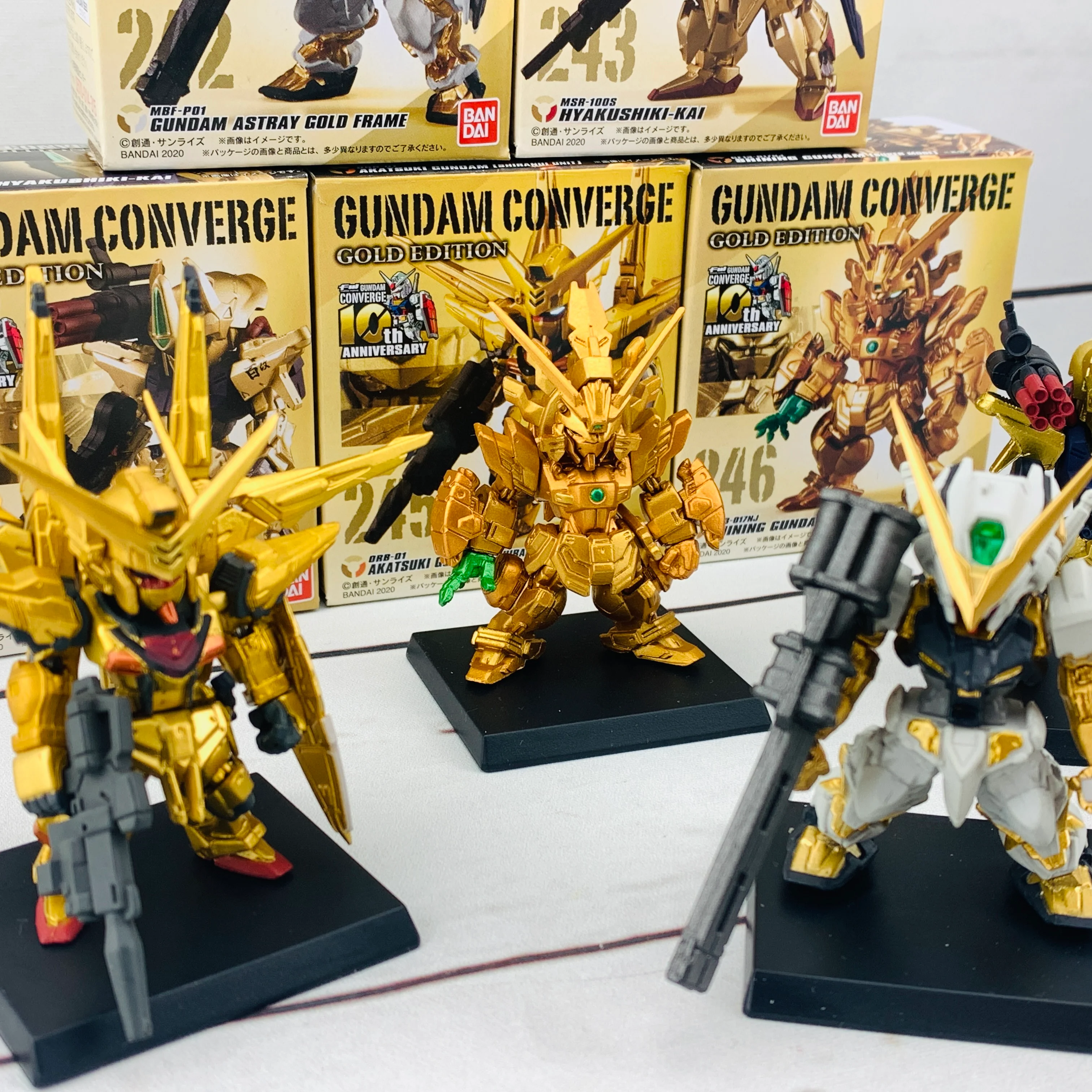 FUSION WORKS Gundam Converge GOLD EDITION Complete set of 5 - Image 6