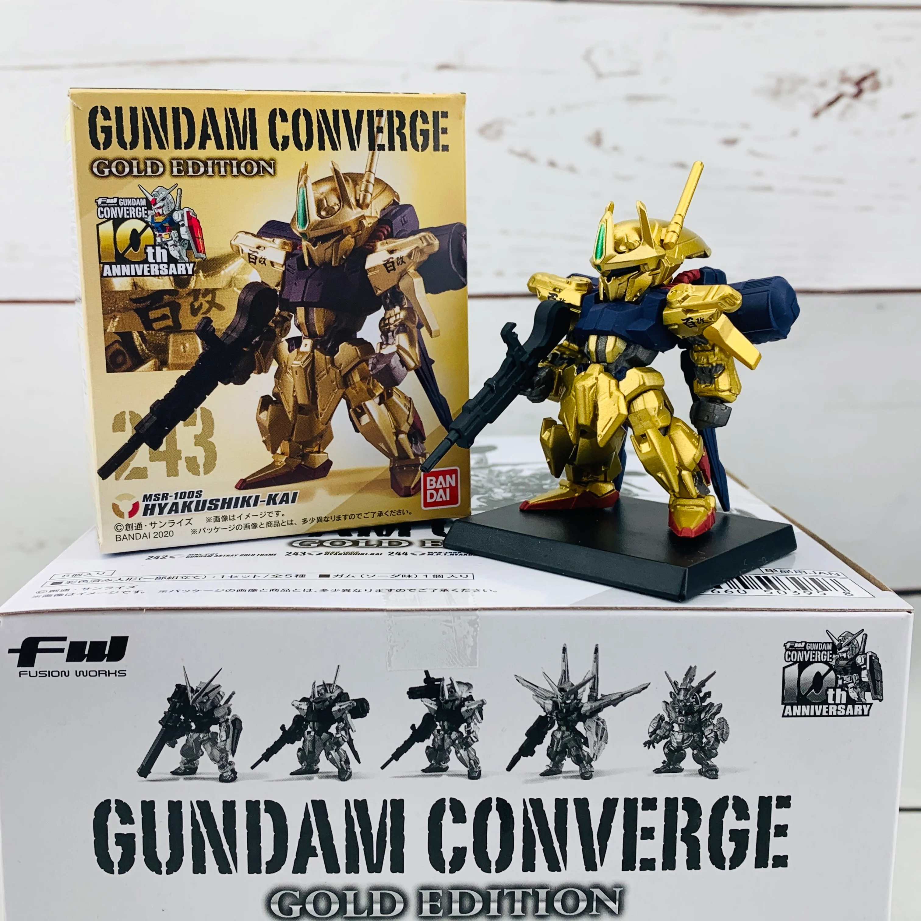 FUSION WORKS Gundam Converge GOLD EDITION Complete set of 5 - Image 8