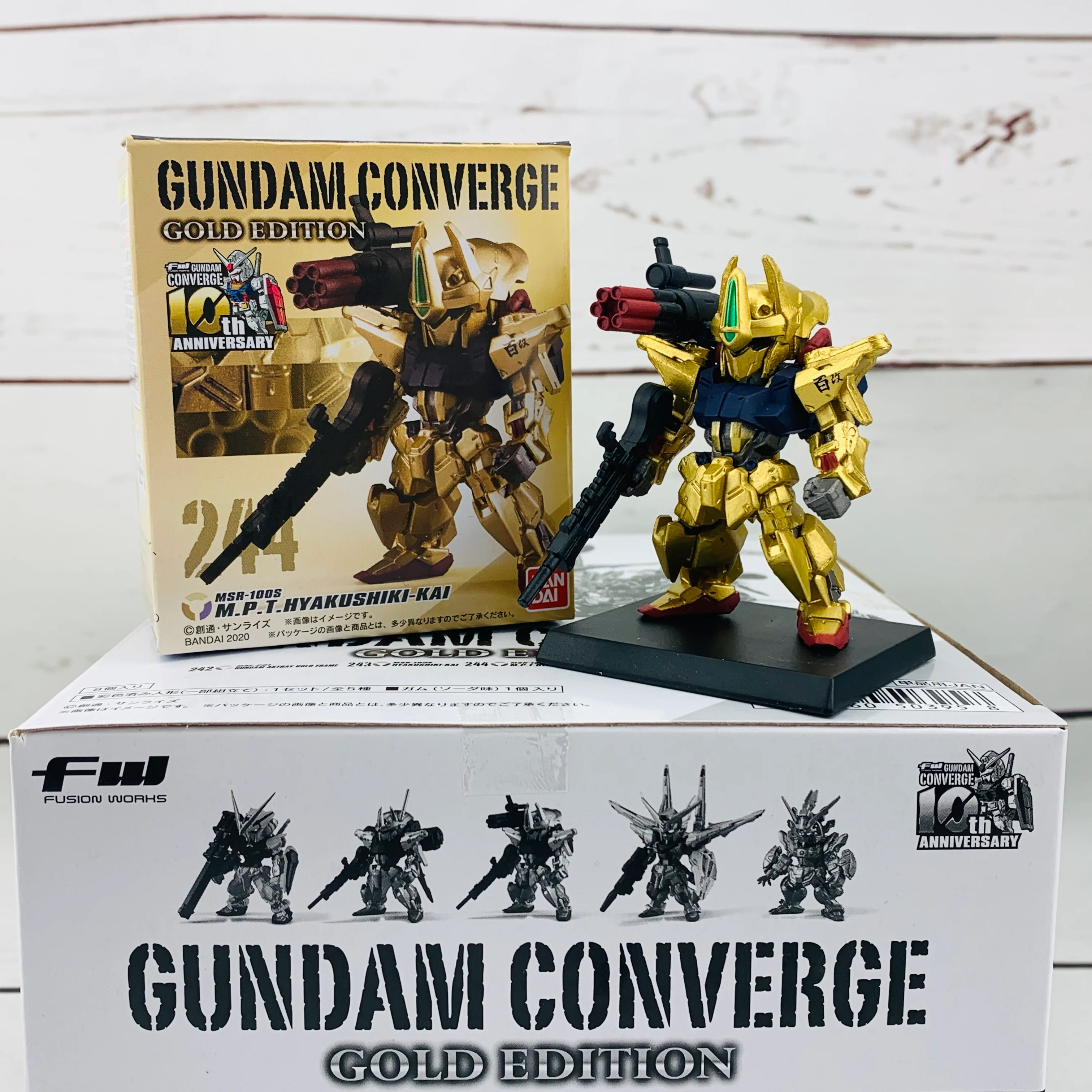 FUSION WORKS Gundam Converge GOLD EDITION Complete set of 5 - Image 9