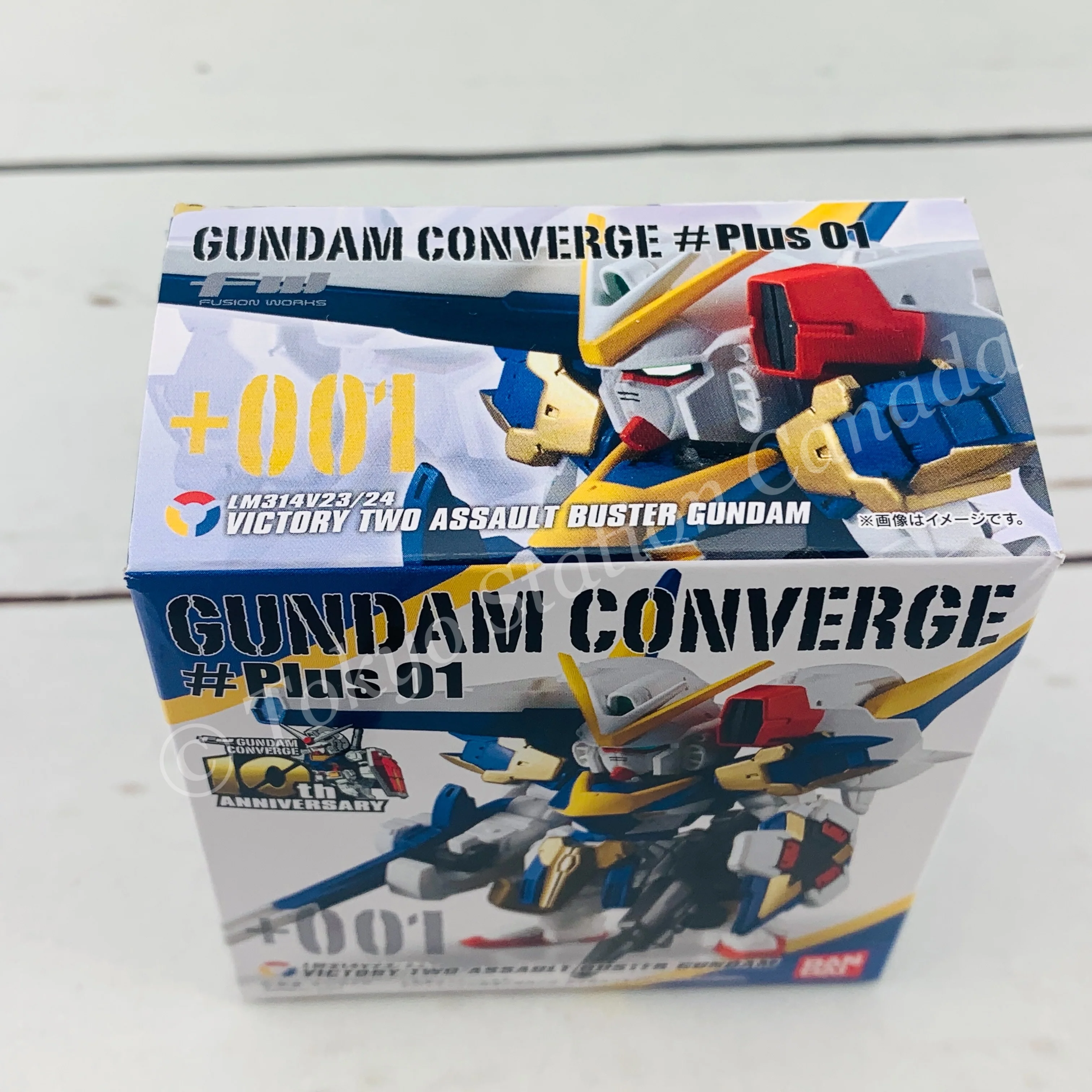 FW GUNDAM CONVERGE #Plus 01 +001 LM314V23/24 VICTORY TWO ASSAULT BUSTER GUNDAM - Image 2