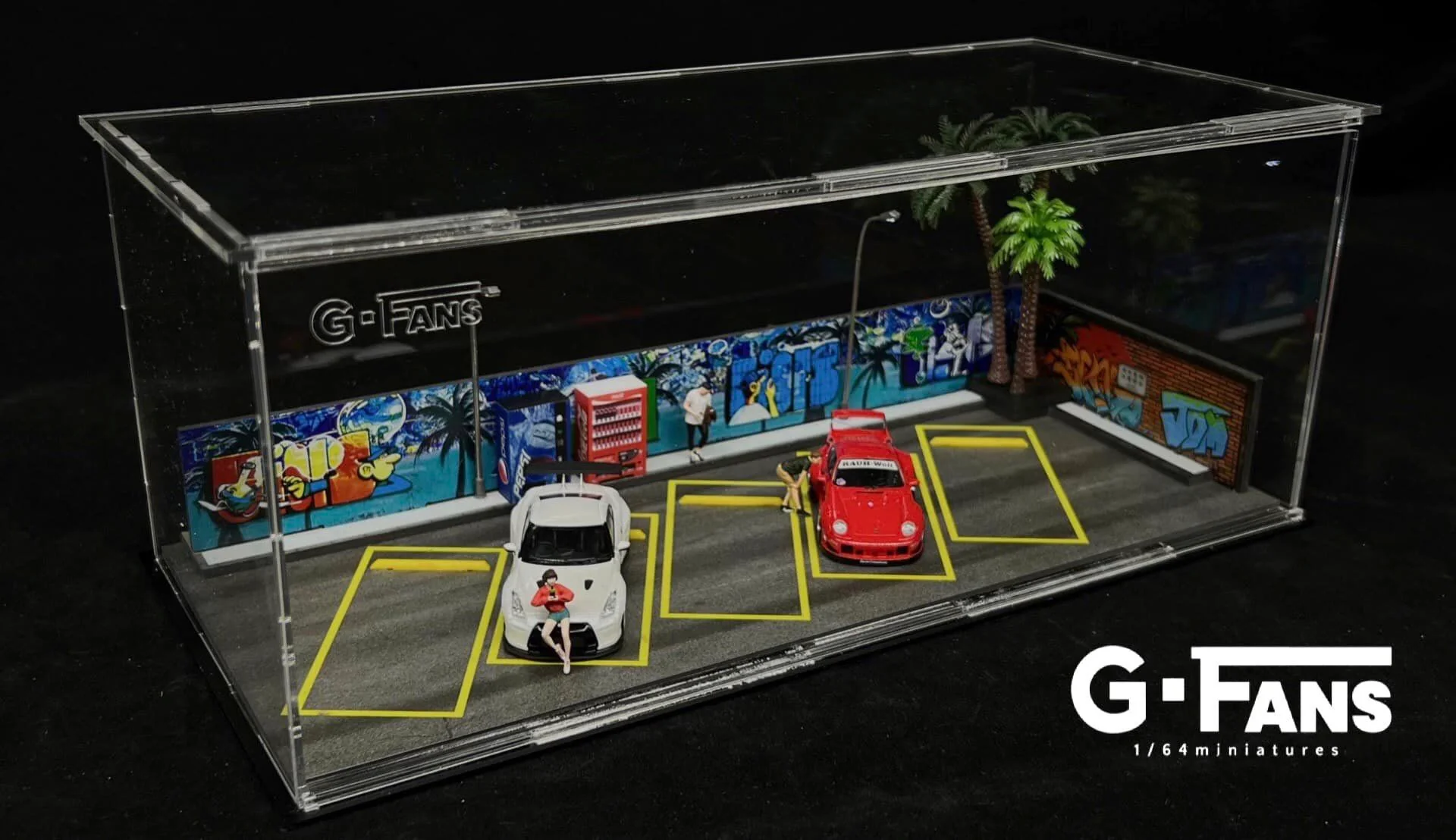 G-FANS Transparent Acrylic Display Case (L314mm x W144mm x H120mm) 710030 - Image 2