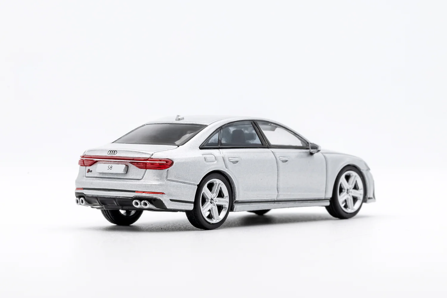 GCD 1/64 2021 Audi S8 (D5) SILVER KS-034-233 - Image 2
