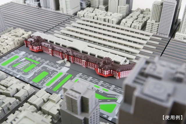 GEOCRAPER® 1:2500 Scale Model Tokyo Station Marunouchi Station Building 4573364060592 - Image 9