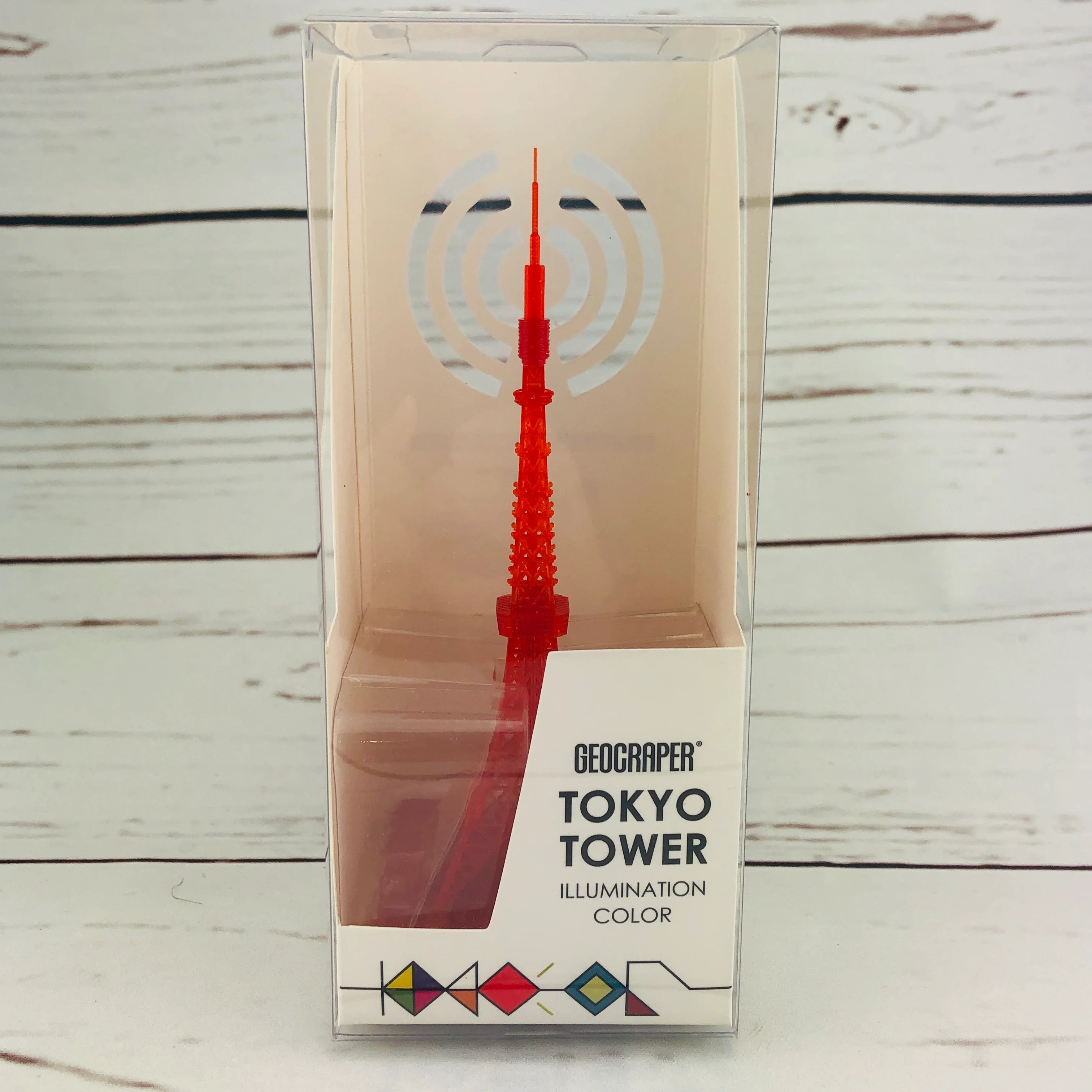 GEOCRAPER® Tokyo Tower 1:2500 Scale Illumination Color RED - Image 2