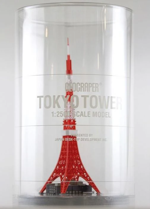 GEOCRAPER® Tokyo Tower 1:2500 Scale Model 60th Anniversary Limited Version - Image 3