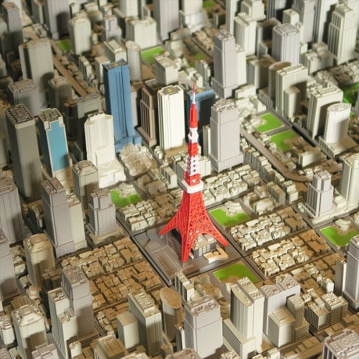 GEOCRAPER® Tokyo Tower 1:2500 Scale Model 60th Anniversary Limited Version - Image 6