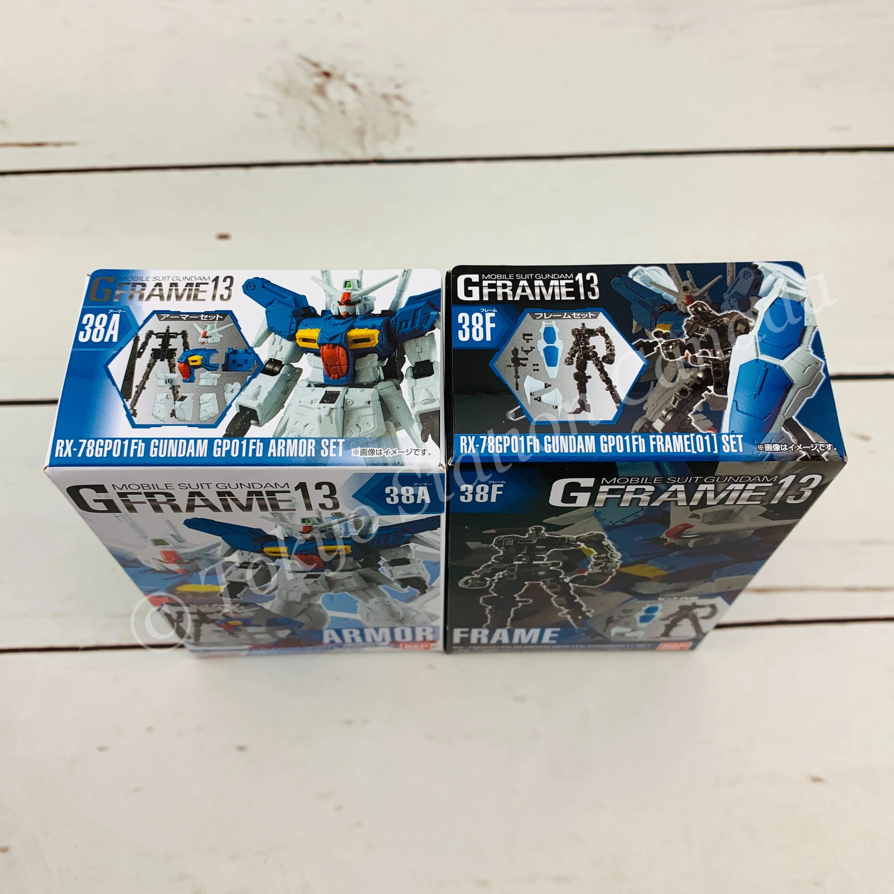 GFRAME 13 Mobile Suit Gundam 38A RX-78GP01 Fb GUNDAM GP01 Fb Armor Set and 38F RX-78GP01 Fb GUNDAM GP01 Fb Frame (01) Set - Image 3