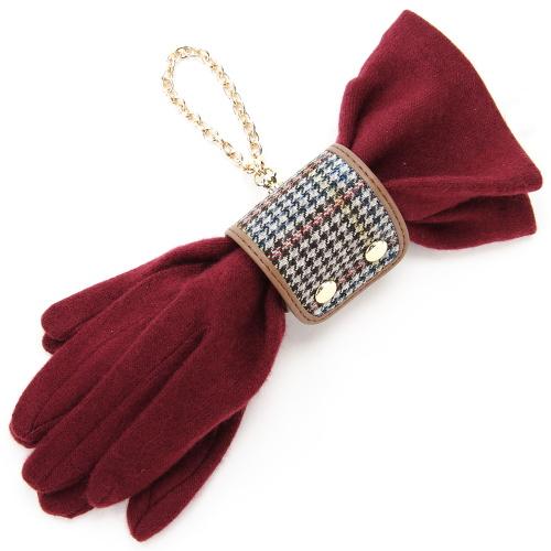 Glove Holder Brown Checker - Image 3