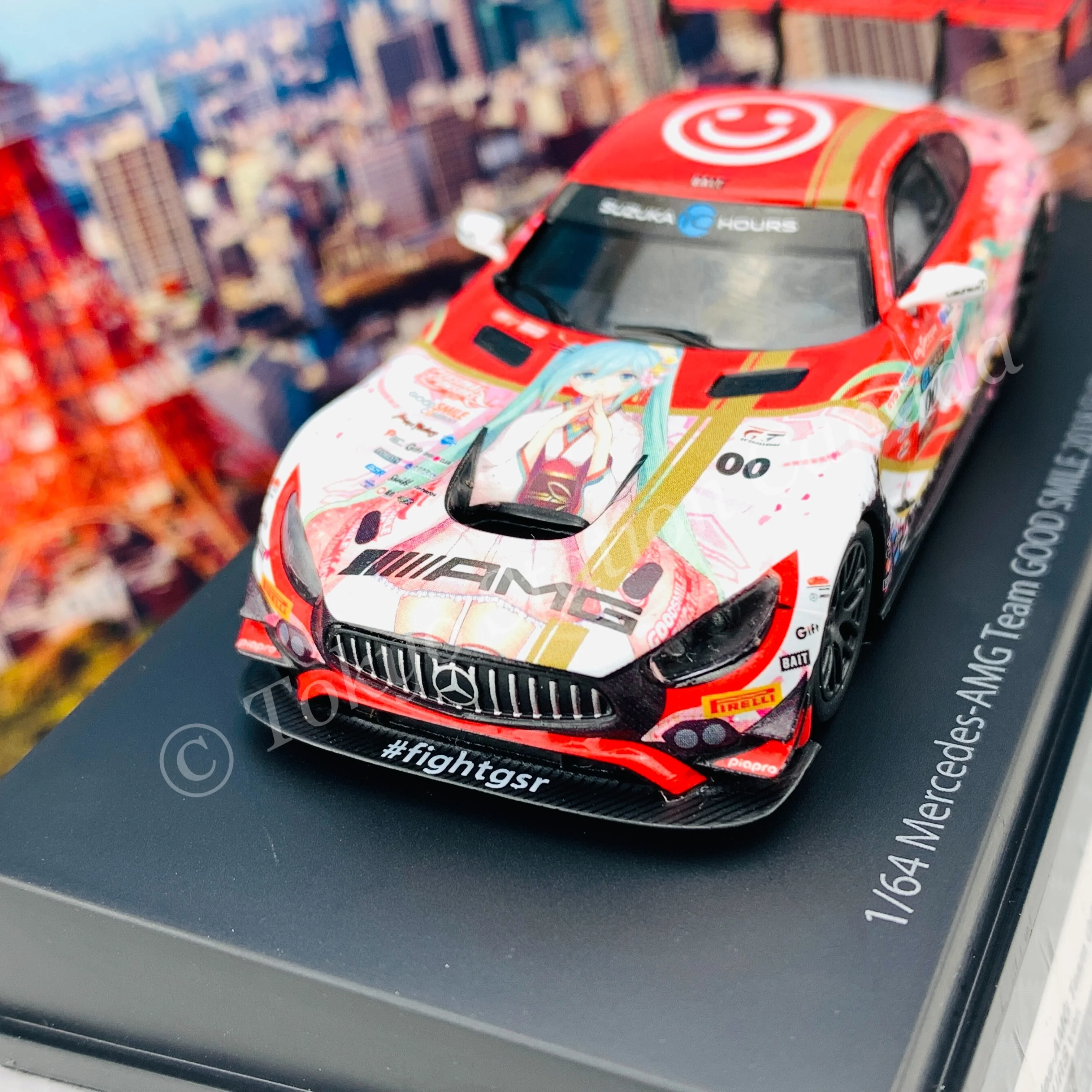 GOODSMILE 1/64 #4 Mercedes-AMG Team GOOD SMILE 2018 SUZUKA 10HOURS ver. 4560392842443 - Image 3