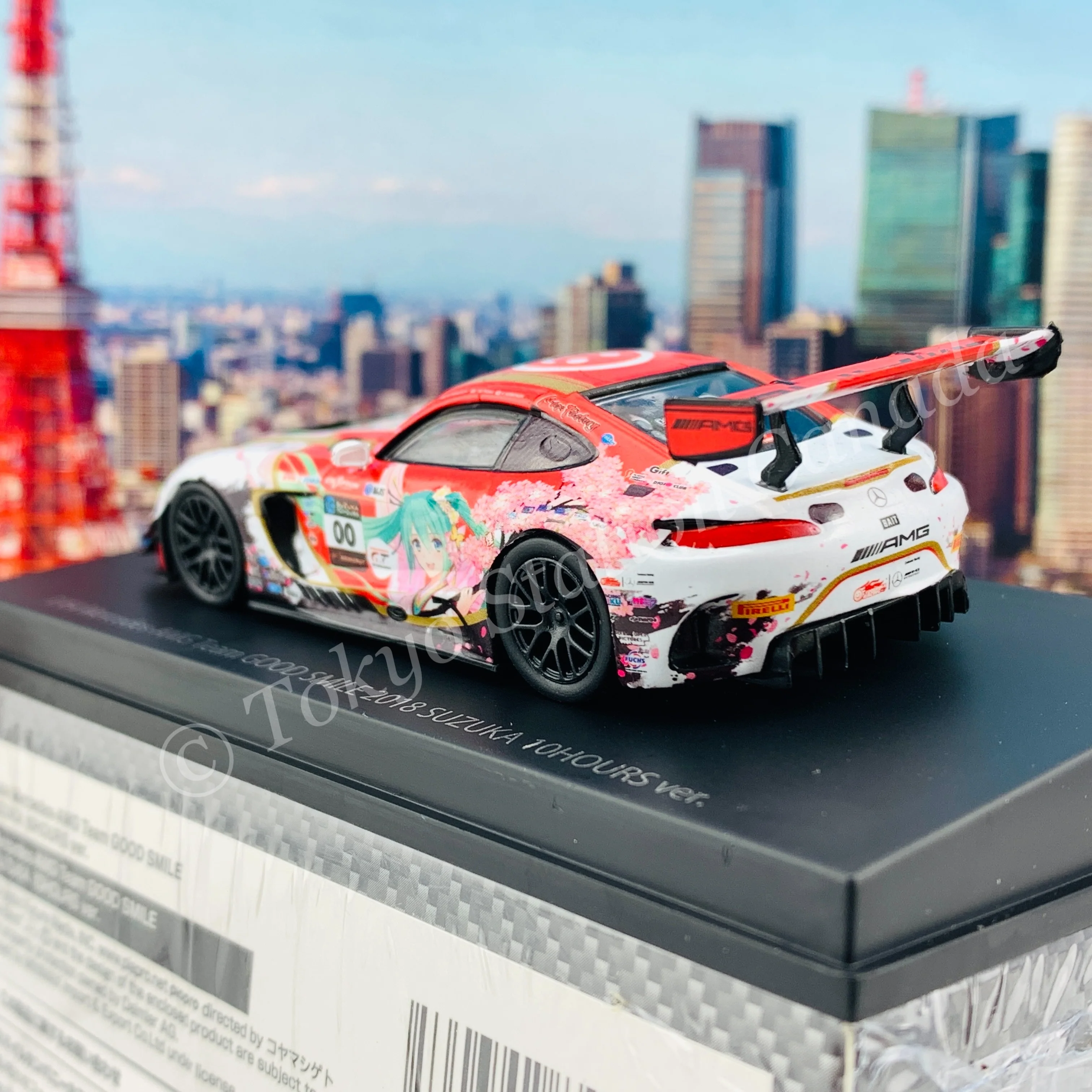 GOODSMILE 1/64 #4 Mercedes-AMG Team GOOD SMILE 2018 SUZUKA 10HOURS ver. 4560392842443 - Image 5