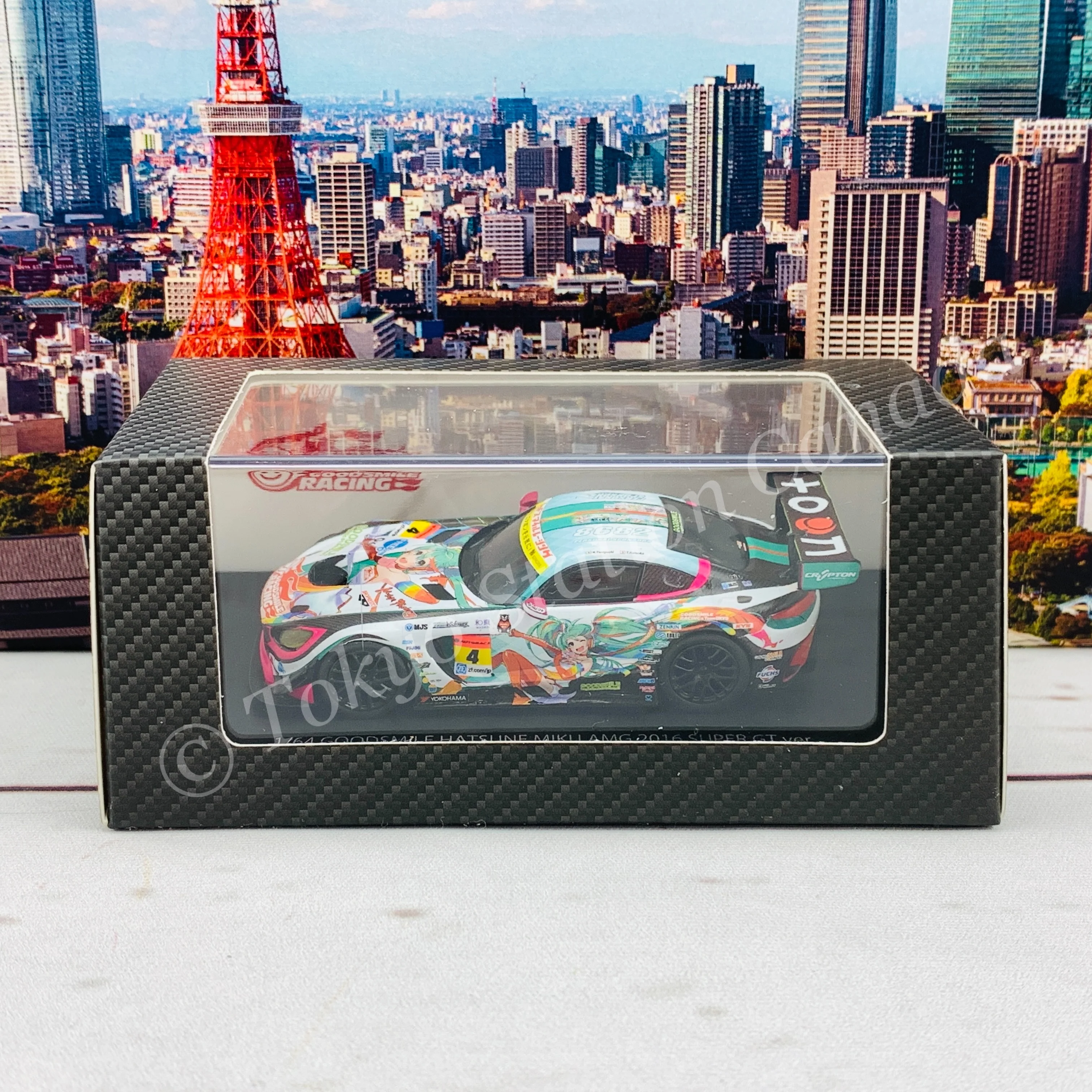 GOODSMILE 1/64 Hatsune Miku AMG 2016 Super GT Ver. 4560392842405 - Image 7