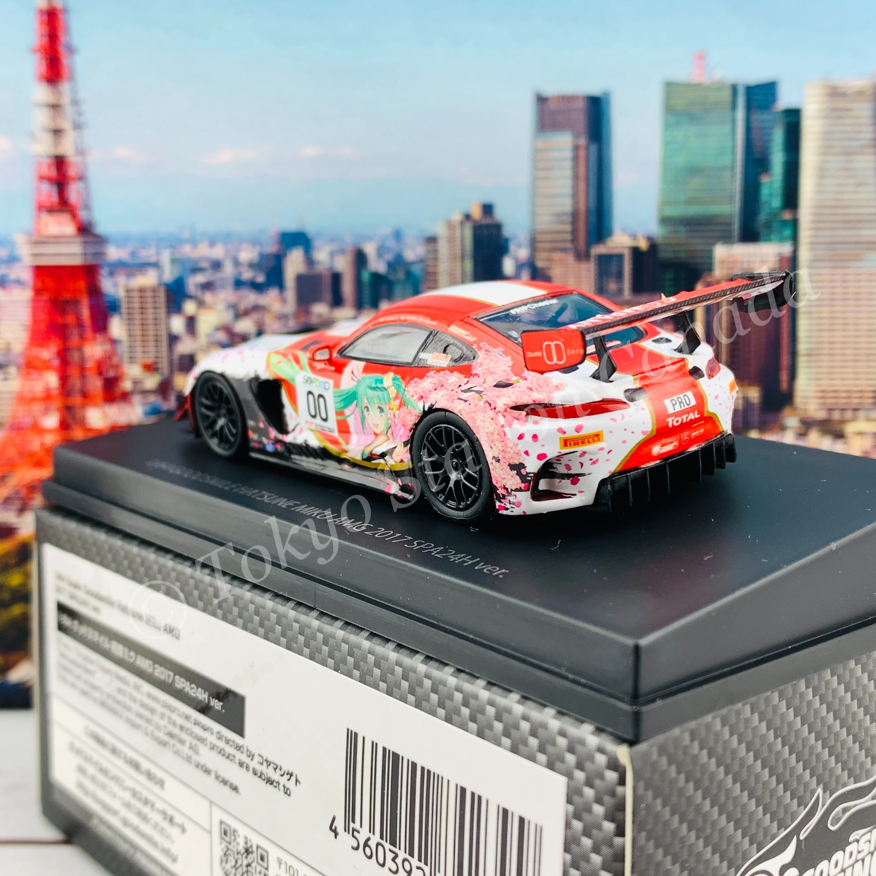 GOODSMILE 1/64 Hatsune Miku AMG 2017 SPA24H Ver. 4560392842399 - Image 5