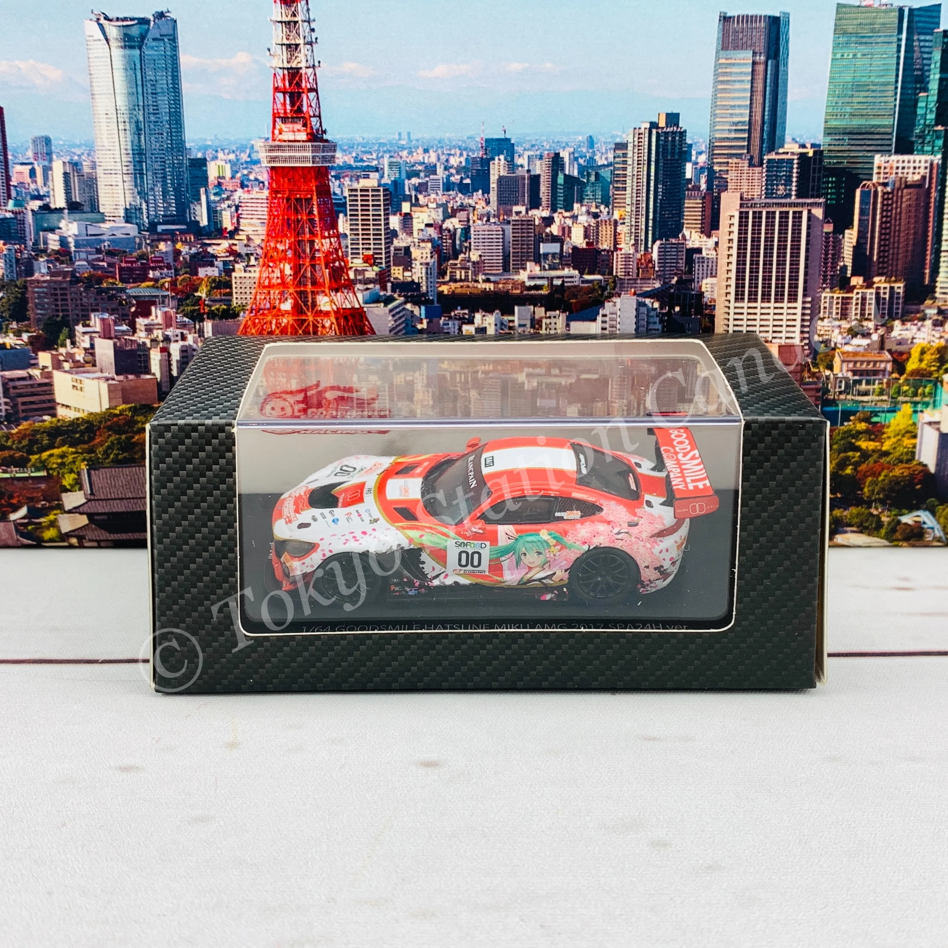 GOODSMILE 1/64 Hatsune Miku AMG 2017 SPA24H Ver. 4560392842399 - Image 7