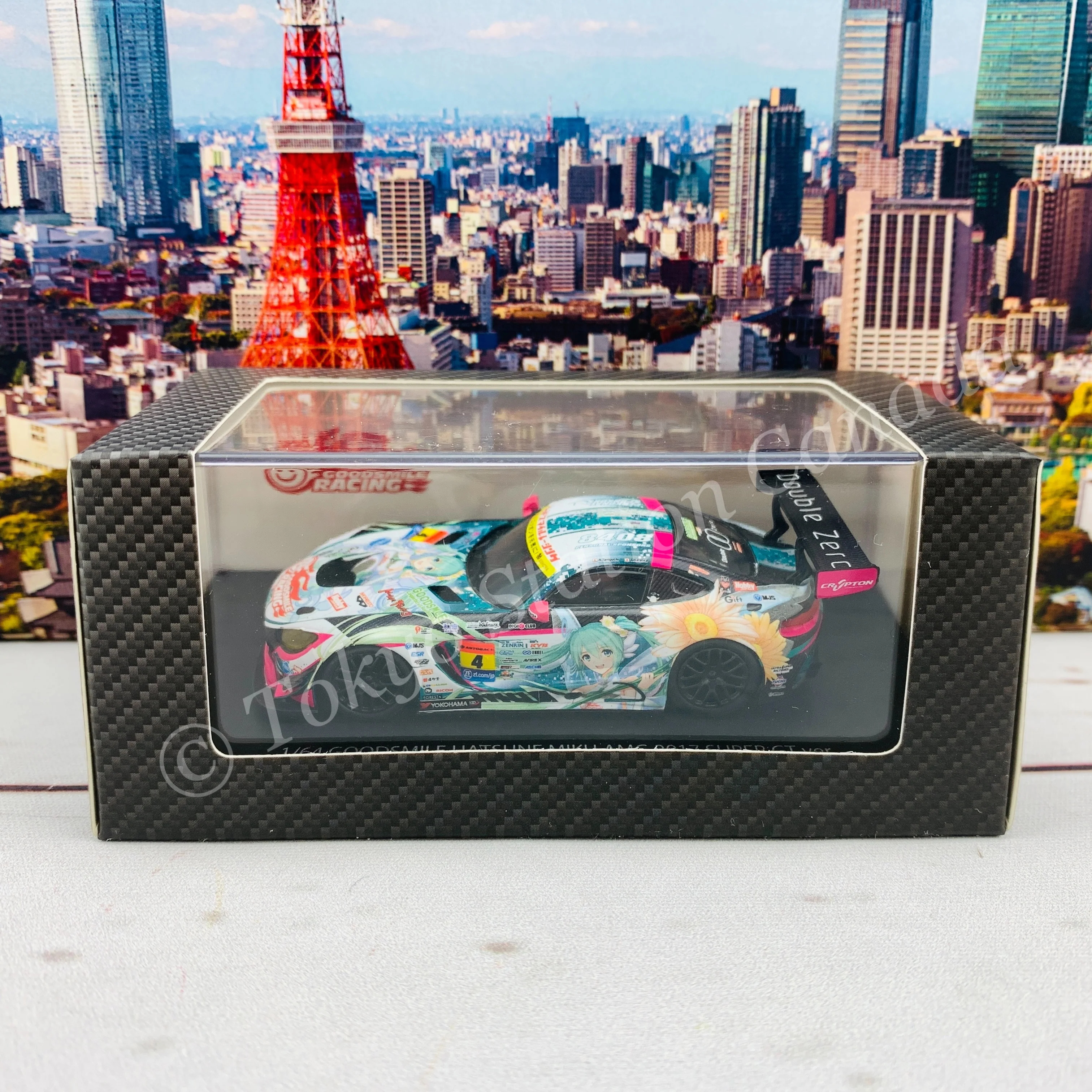 GOODSMILE 1/64 Hatsune Miku AMG 2017 Super GT Ver. 4560392842382 - Image 6