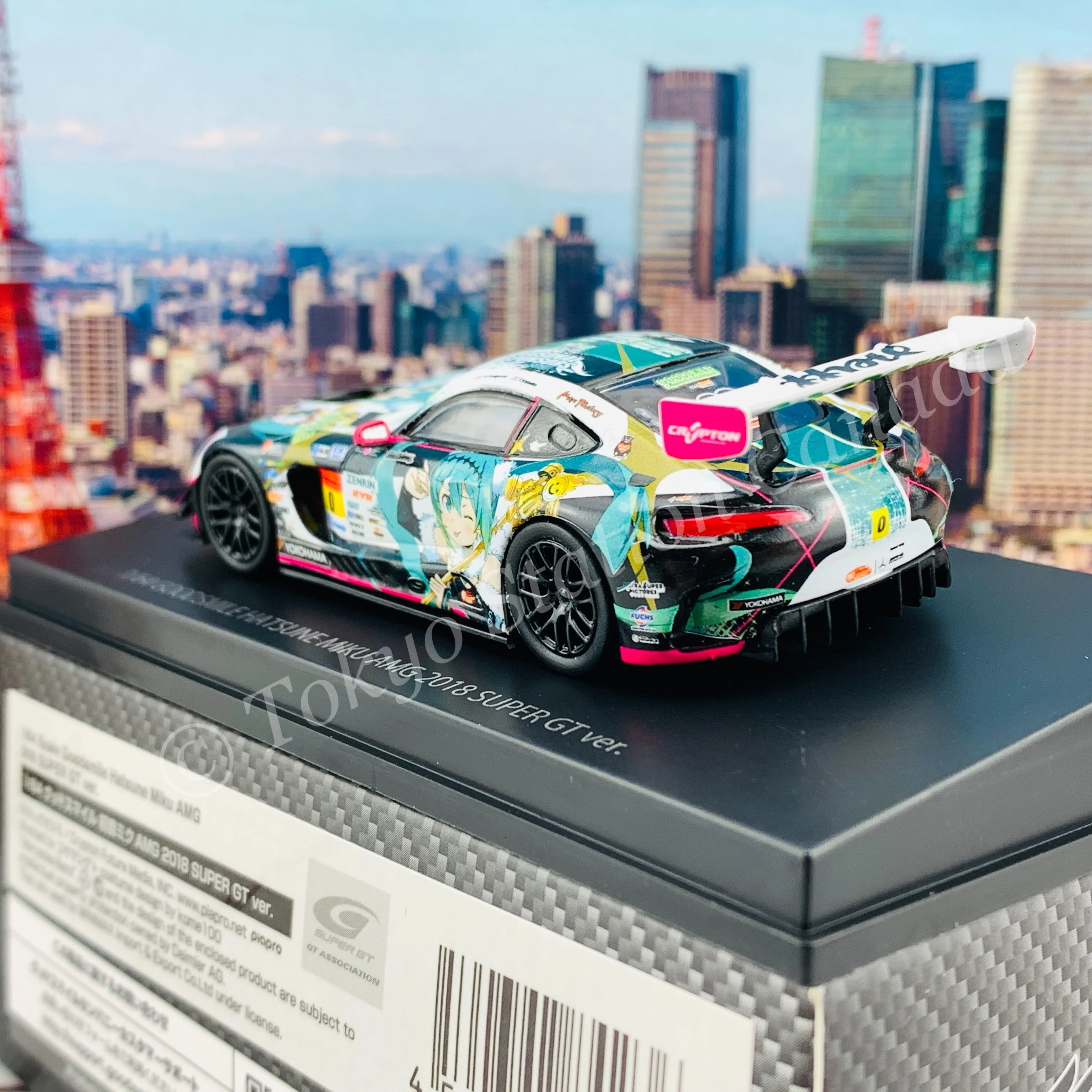 GOODSMILE 1/64 Hatsune Miku AMG 2018 Super GT Ver. 4560392842368 - Image 5