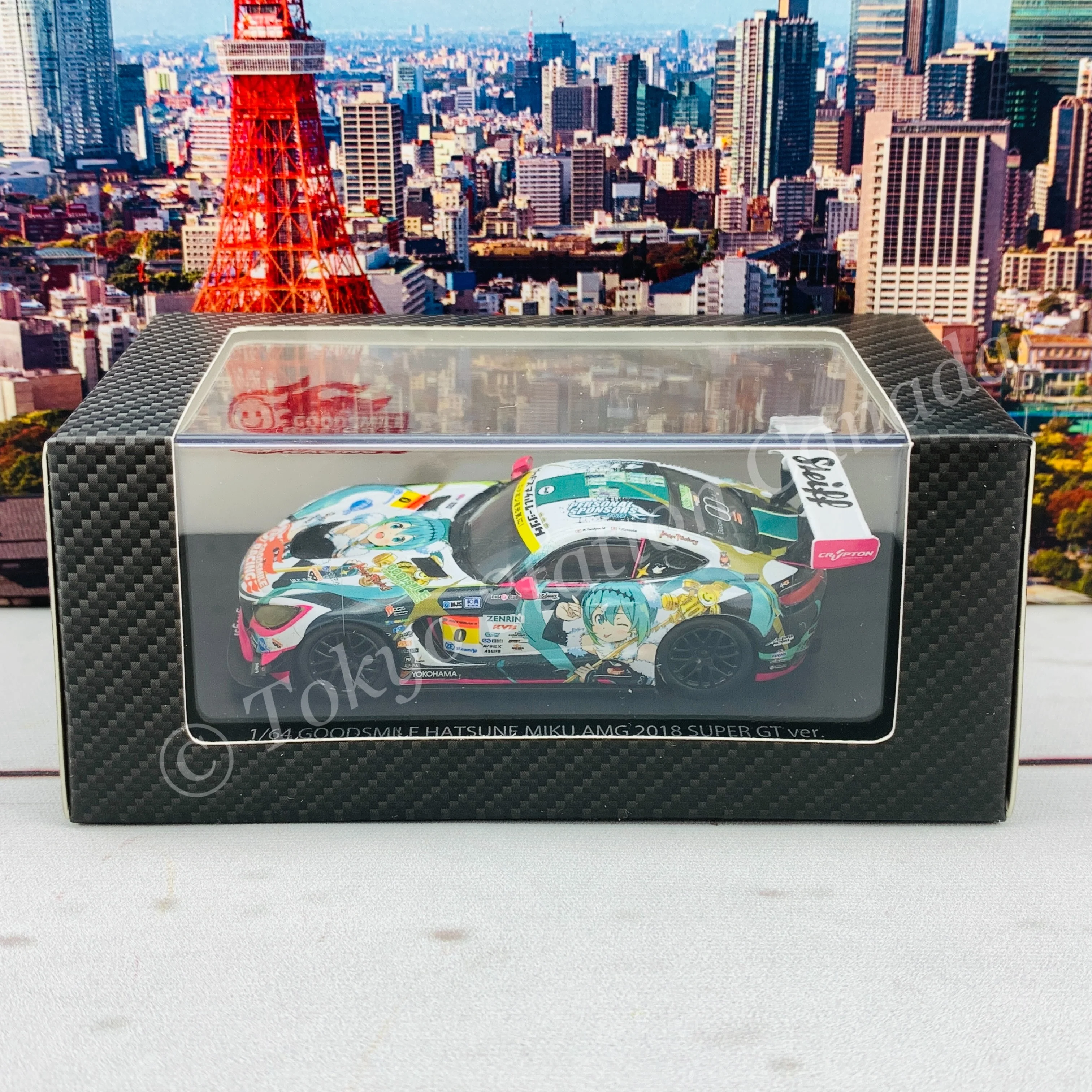 GOODSMILE 1/64 Hatsune Miku AMG 2018 Super GT Ver. 4560392842368 - Image 7