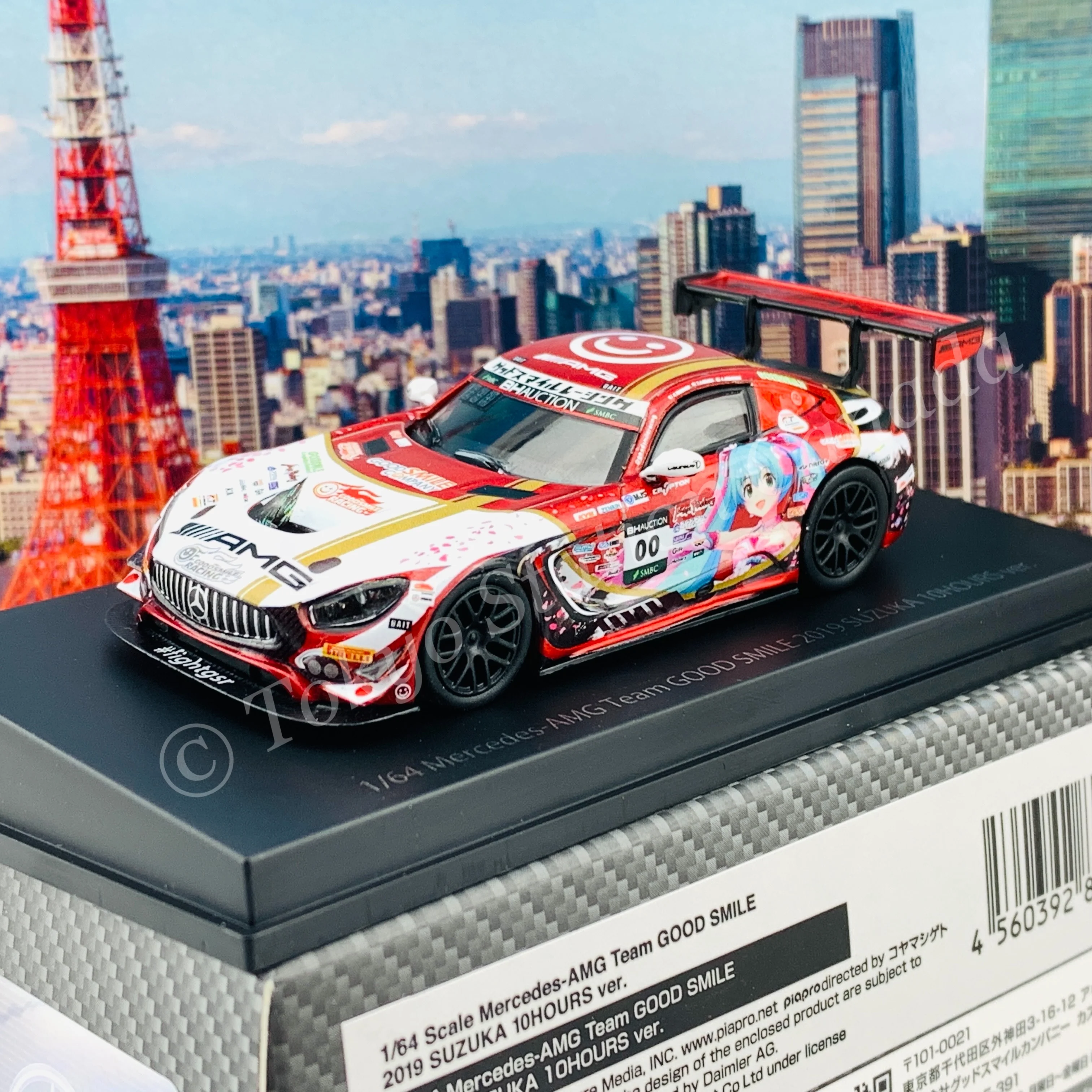 GOODSMILE 1/64 Mercedes-AMG Team GOOD SMILE 2019 SUZUKA 10HOURS Ver. 4560392842429 - Image 2