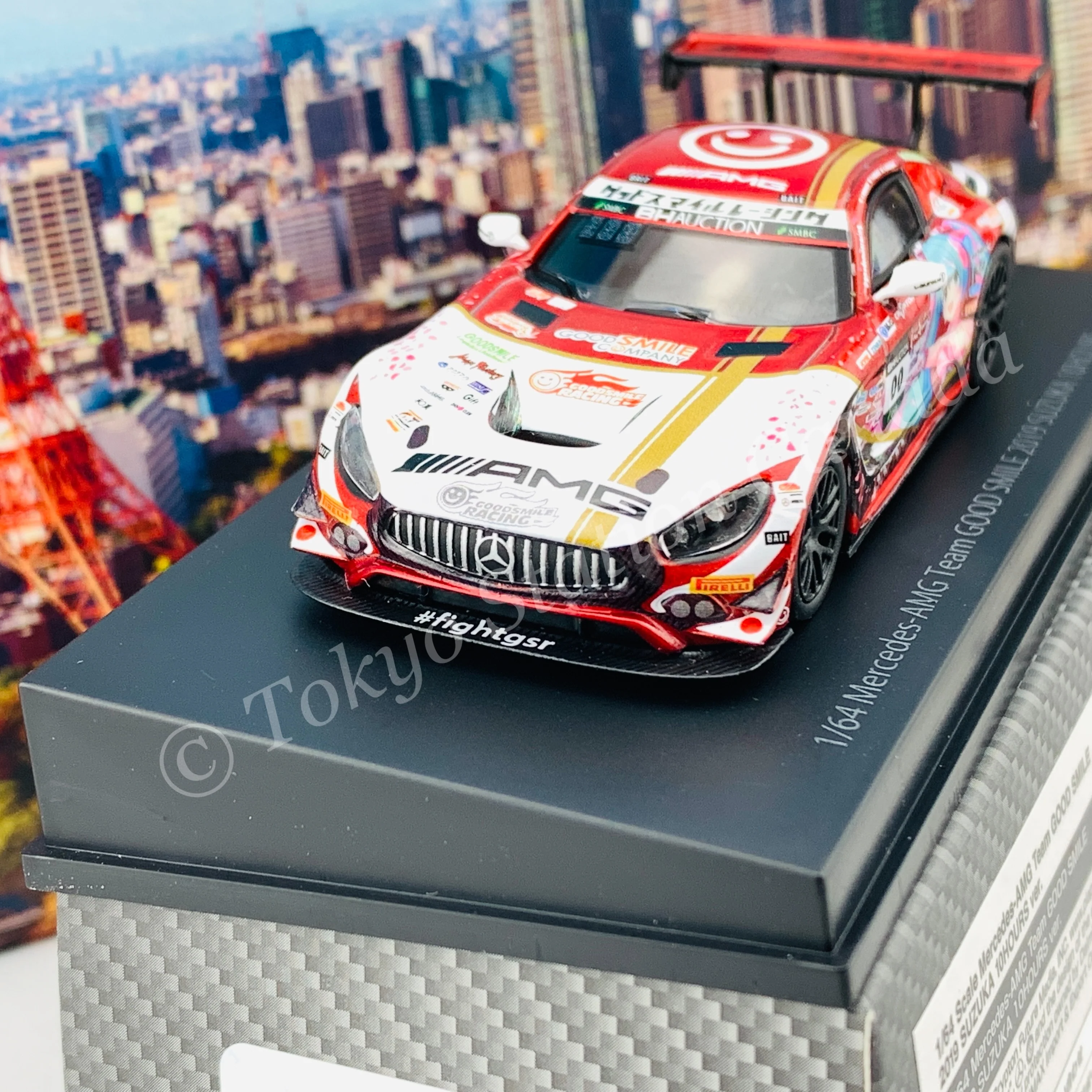 GOODSMILE 1/64 Mercedes-AMG Team GOOD SMILE 2019 SUZUKA 10HOURS Ver. 4560392842429 - Image 3
