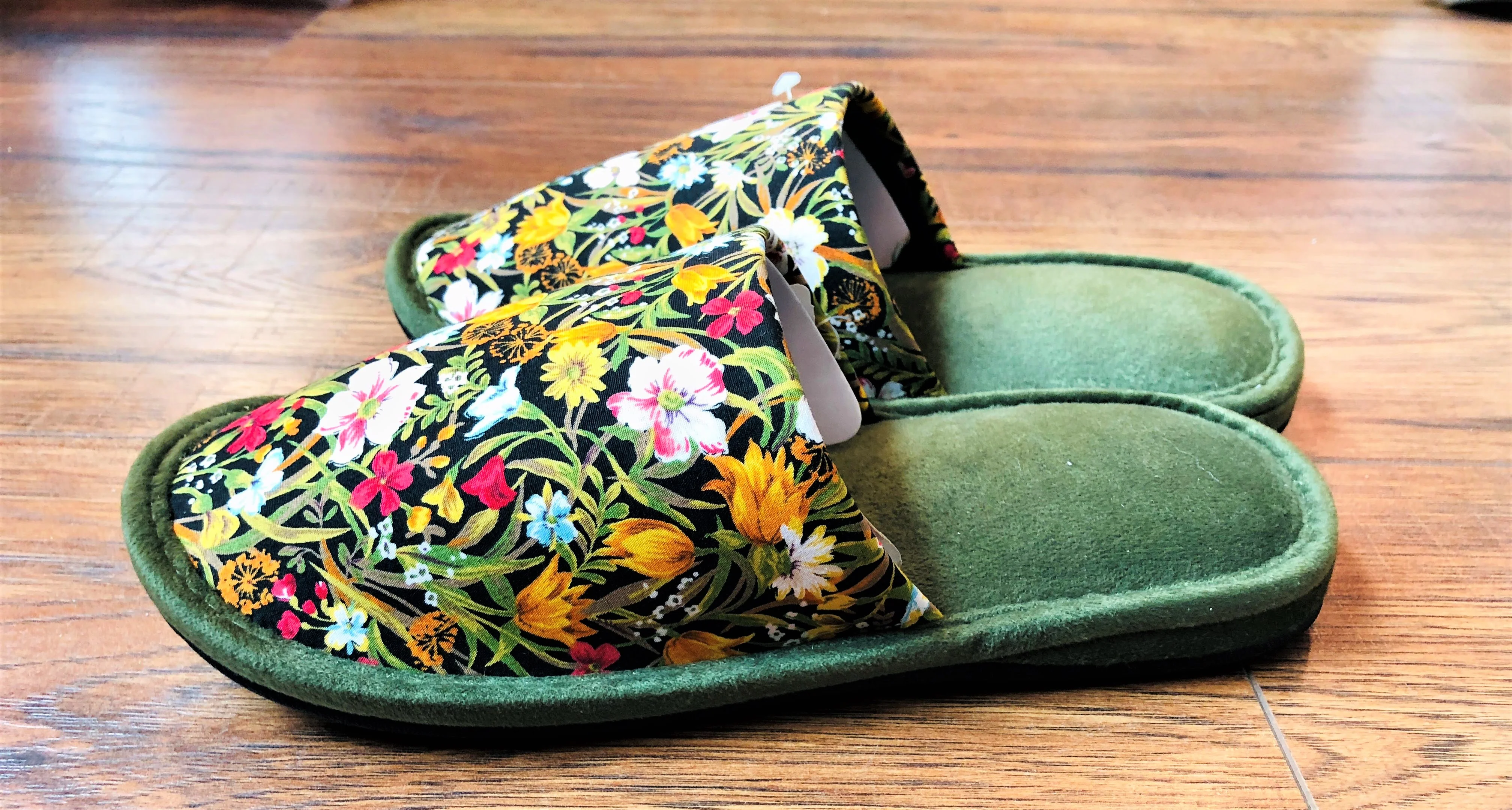 Green Floral Slipper by YOSHICHIKA - Image 4
