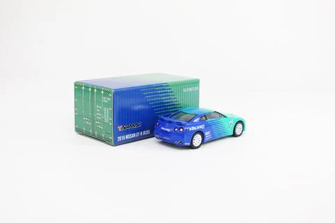 Greenlight x Tarmac Works 1/64 Nissan Skyline GTR R35 FALKEN - Image 5