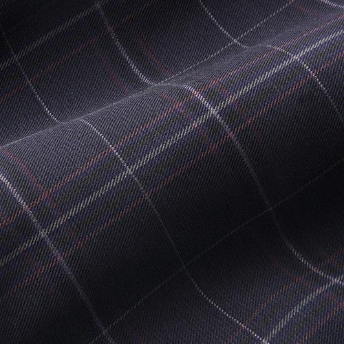 GUNZE M Navy Blue Checker Brushed Legging - Image 4