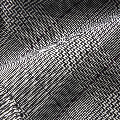 GUNZE L Black Glen Checker Brushed Legging - Image 4