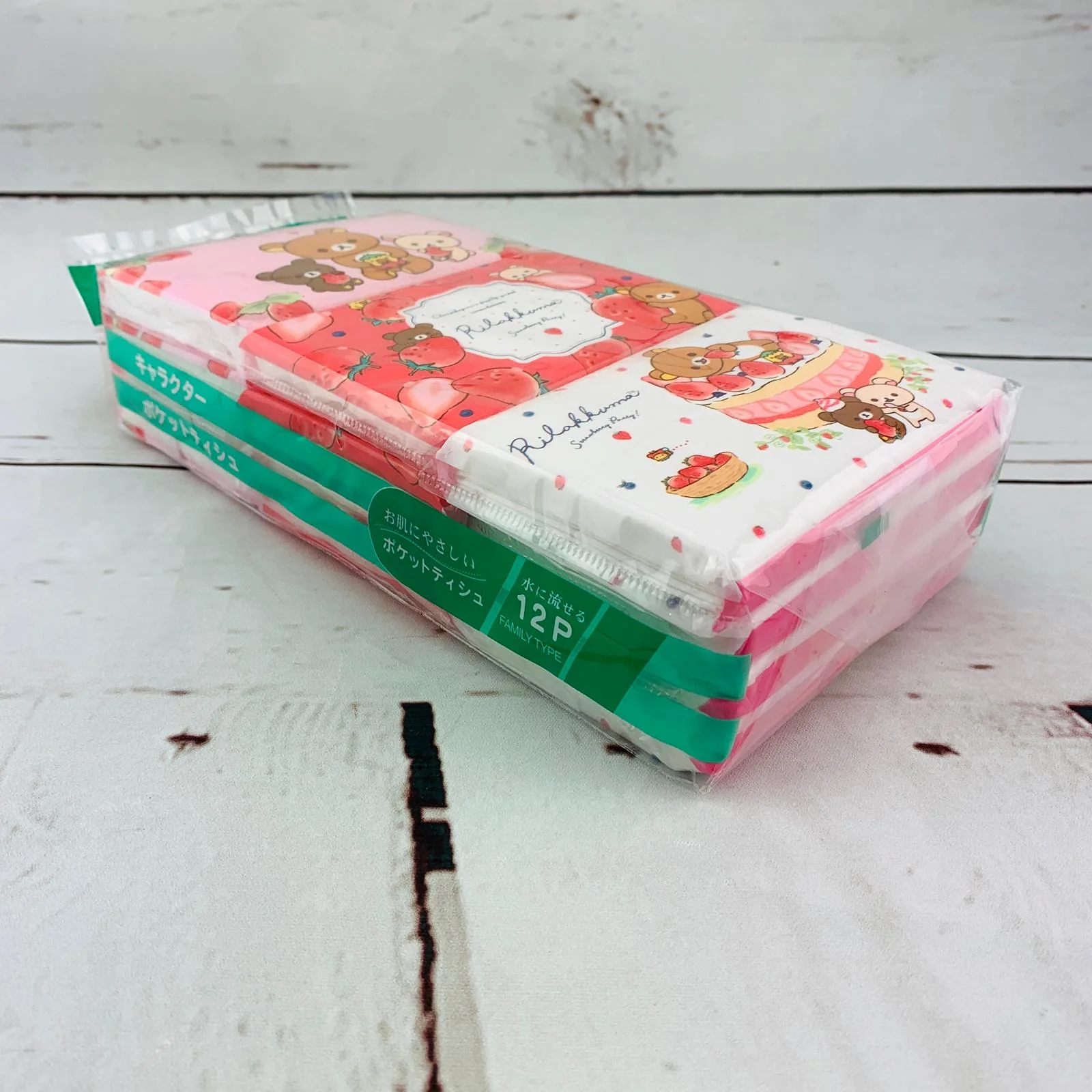 Hayashi Rilakkurma Pocket Size Tissue x 12 Packs - Image 3