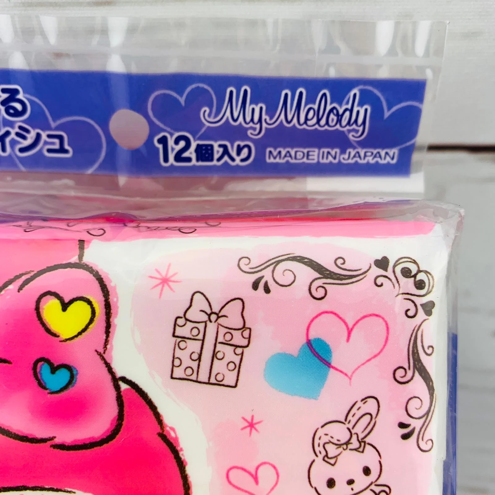 Hayashi My Melody Pocket Size Tissue x 12 Packs - Image 2