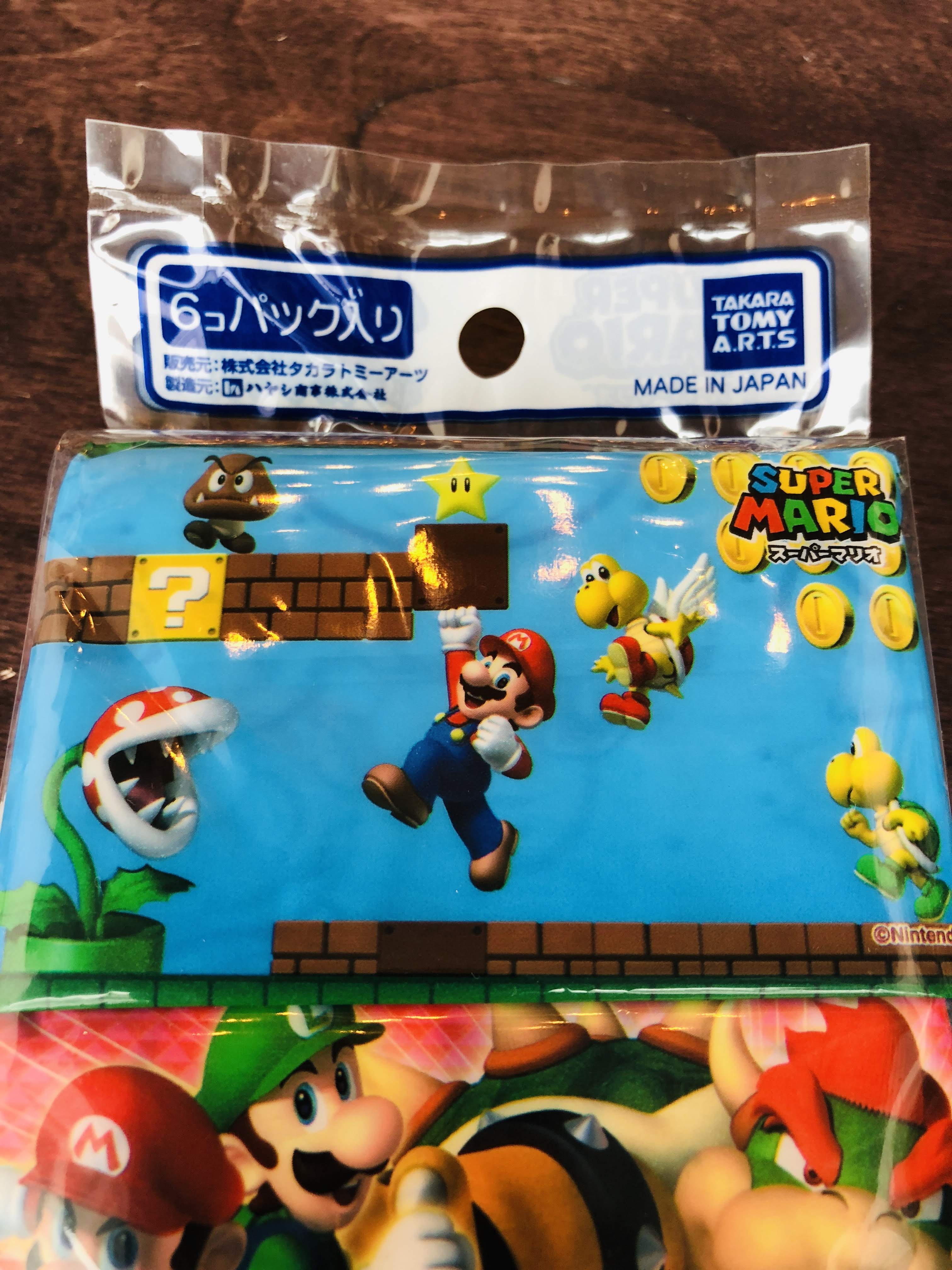Hayashi Super Mario Pocket Size Tissue x 6 Packs - Image 2