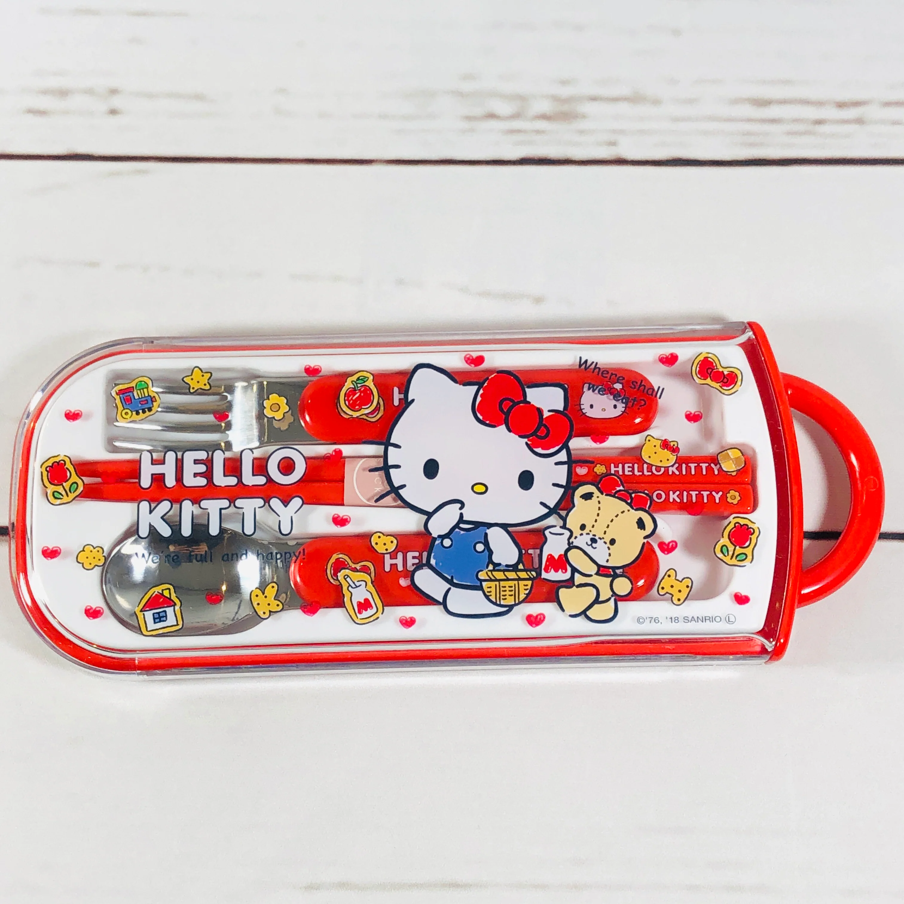 HELLO KITTY Cutlery Set by SKATER TCS1AM - Image 5