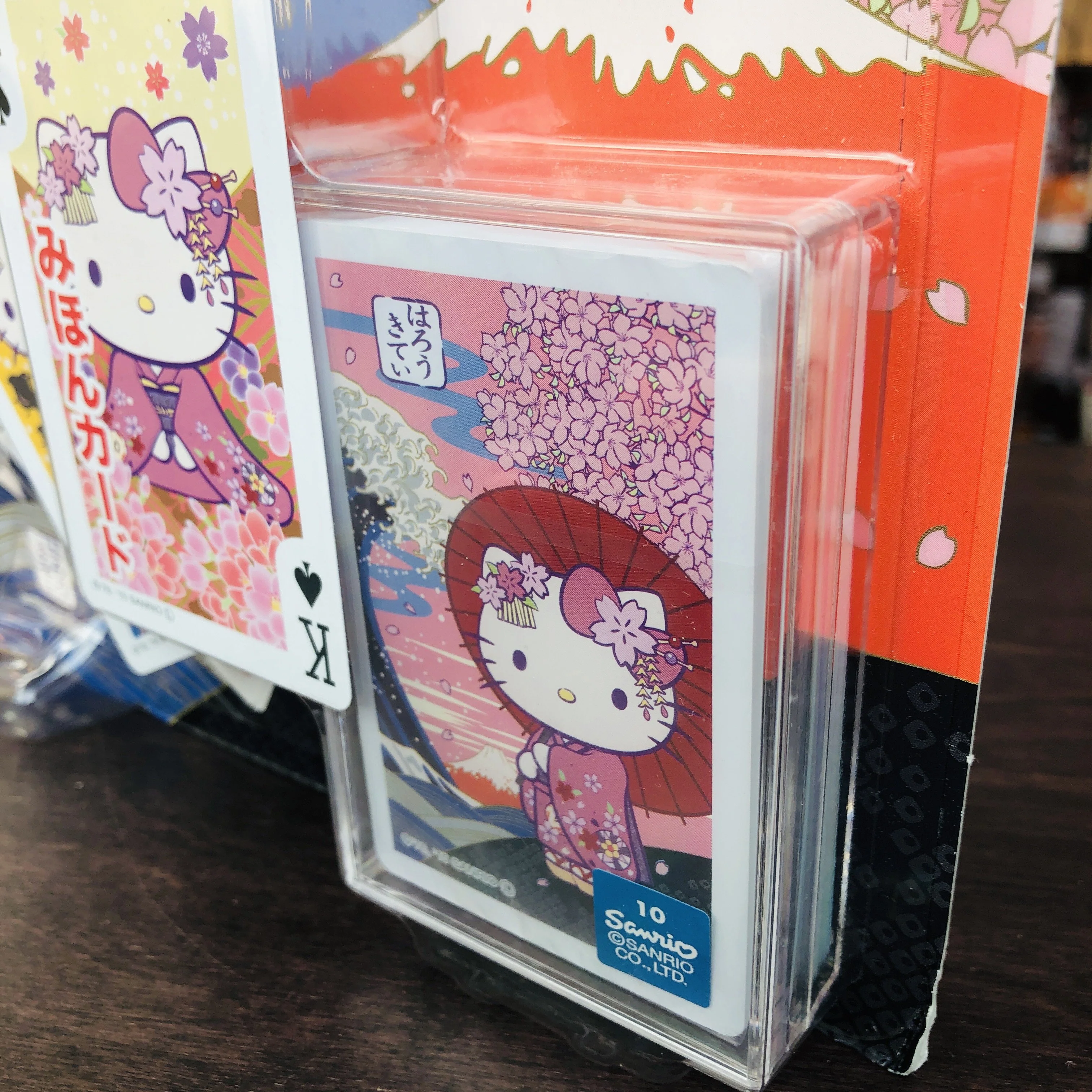 Hello Kitty Kimono Playing Cards by ANGEL Made in Japan SPKTJP4 - Image 2