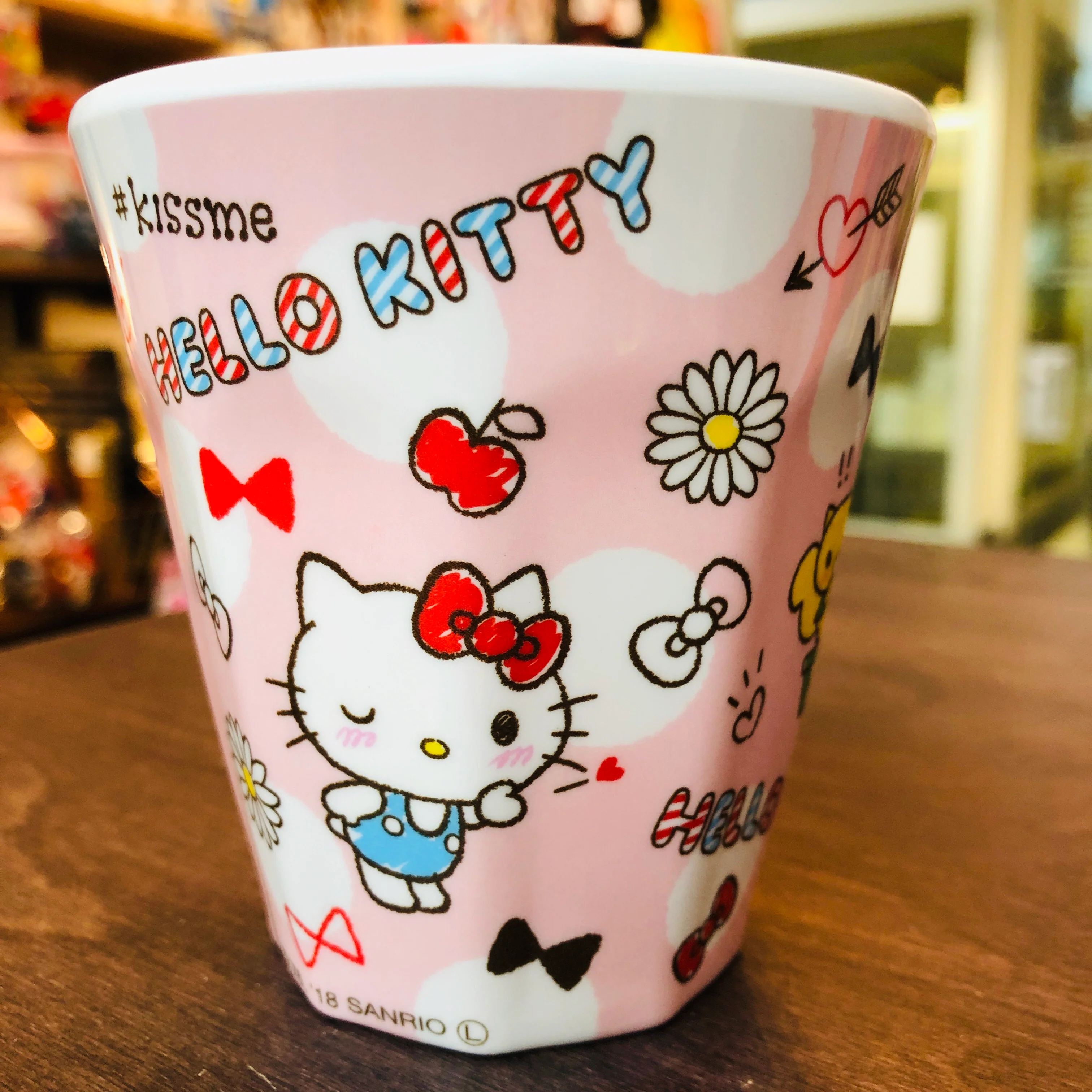 Hello Kitty #kissme Melamine Cup 270ml SR-5525217KT - Image 2