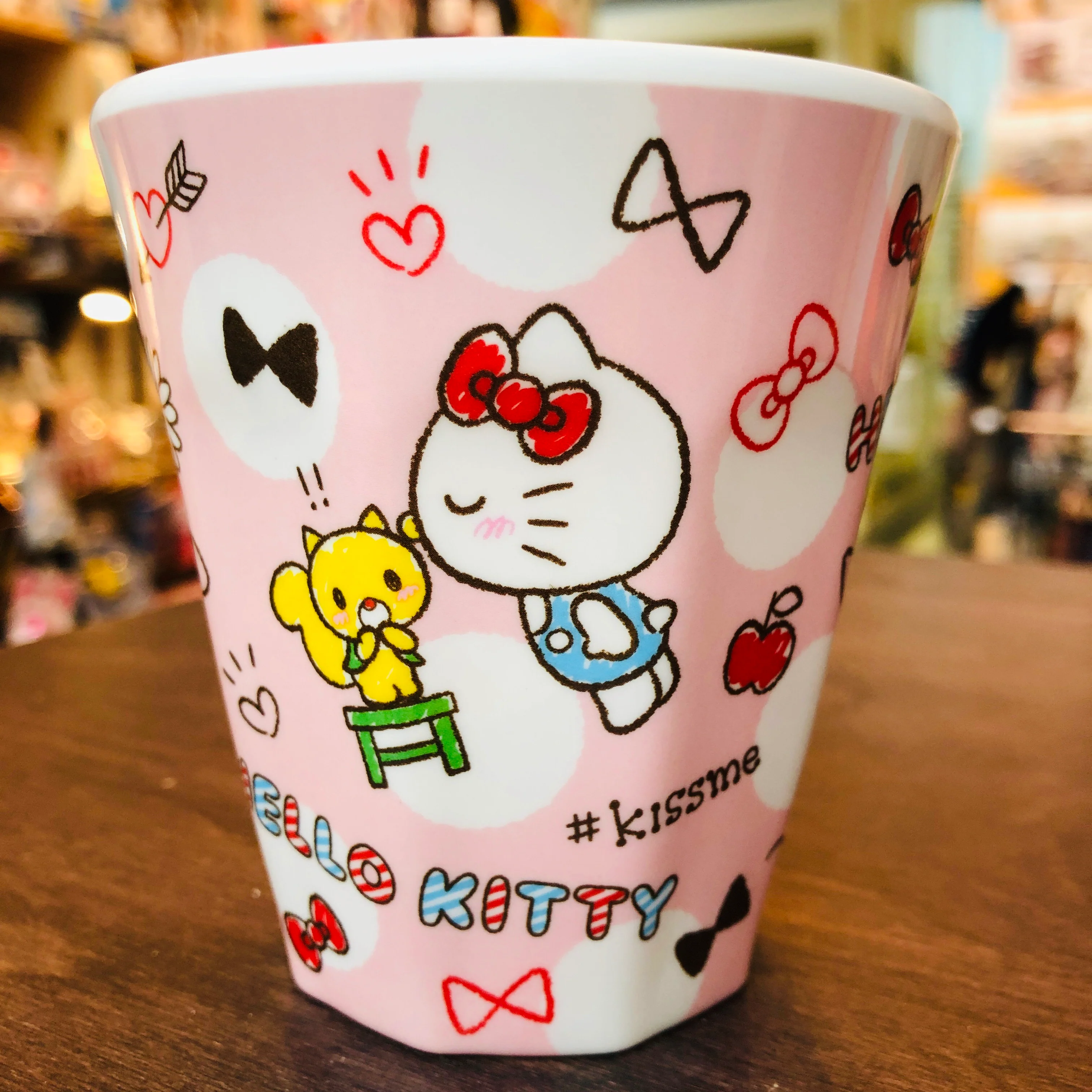 Hello Kitty #kissme Melamine Cup 270ml SR-5525217KT - Image 3