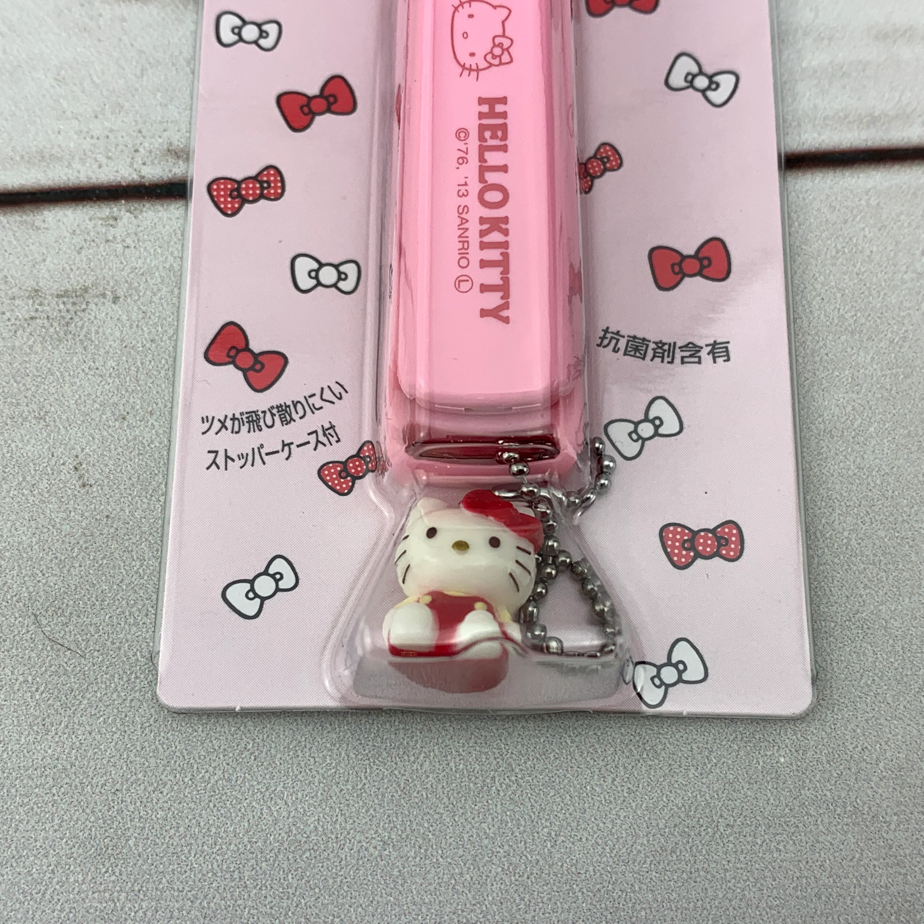 Hello Kitty Nail Clipper with Mini Charm Size S by KAI Beauty Care KK-2511 Made in Japan - Image 3