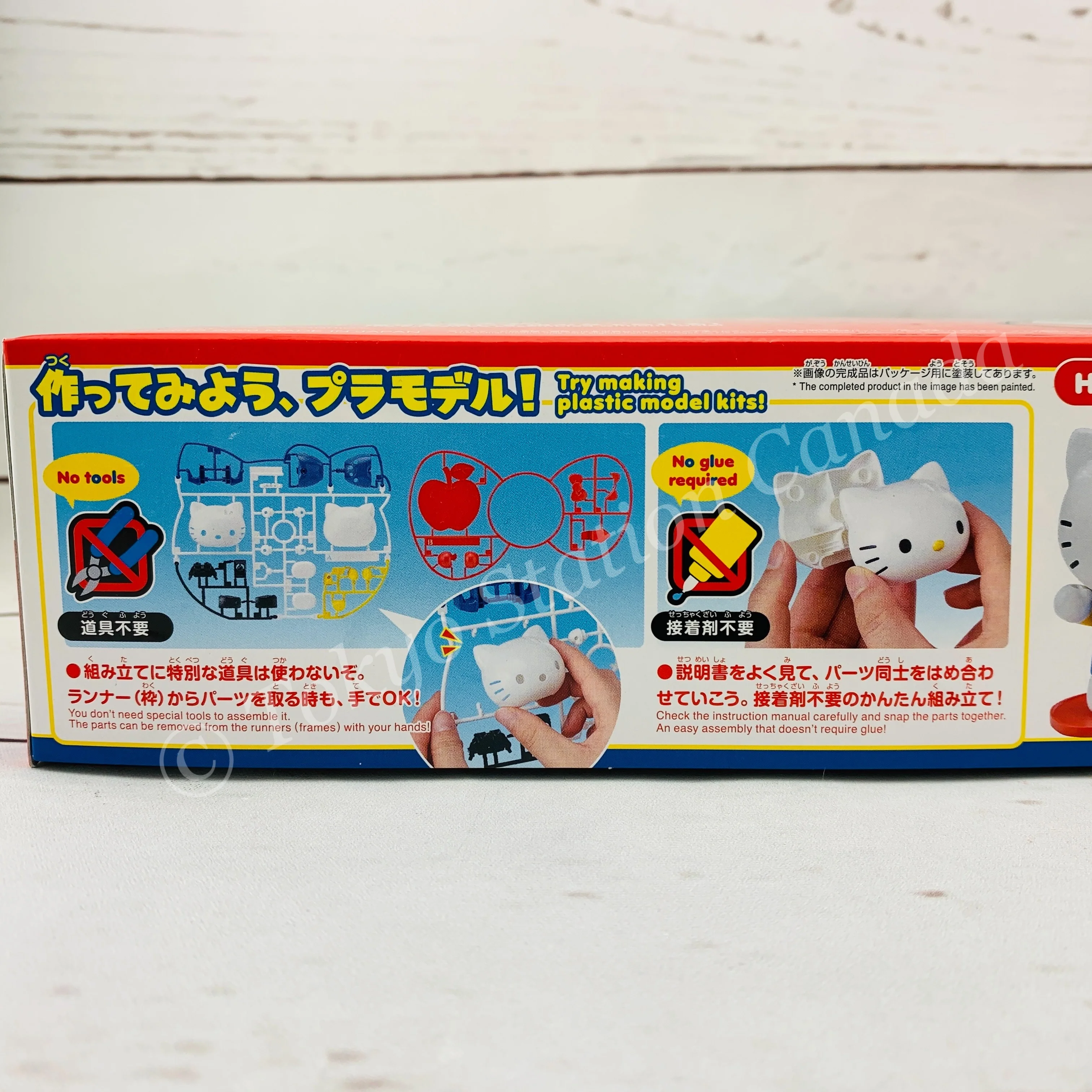 RESTOCK SOON! HELLO KITTY / RX-78-2 GUNDAM (SD EX-STANDARD) GUNPLA Plastic Model Kit Made in Japan 4573102589248 - Image 4