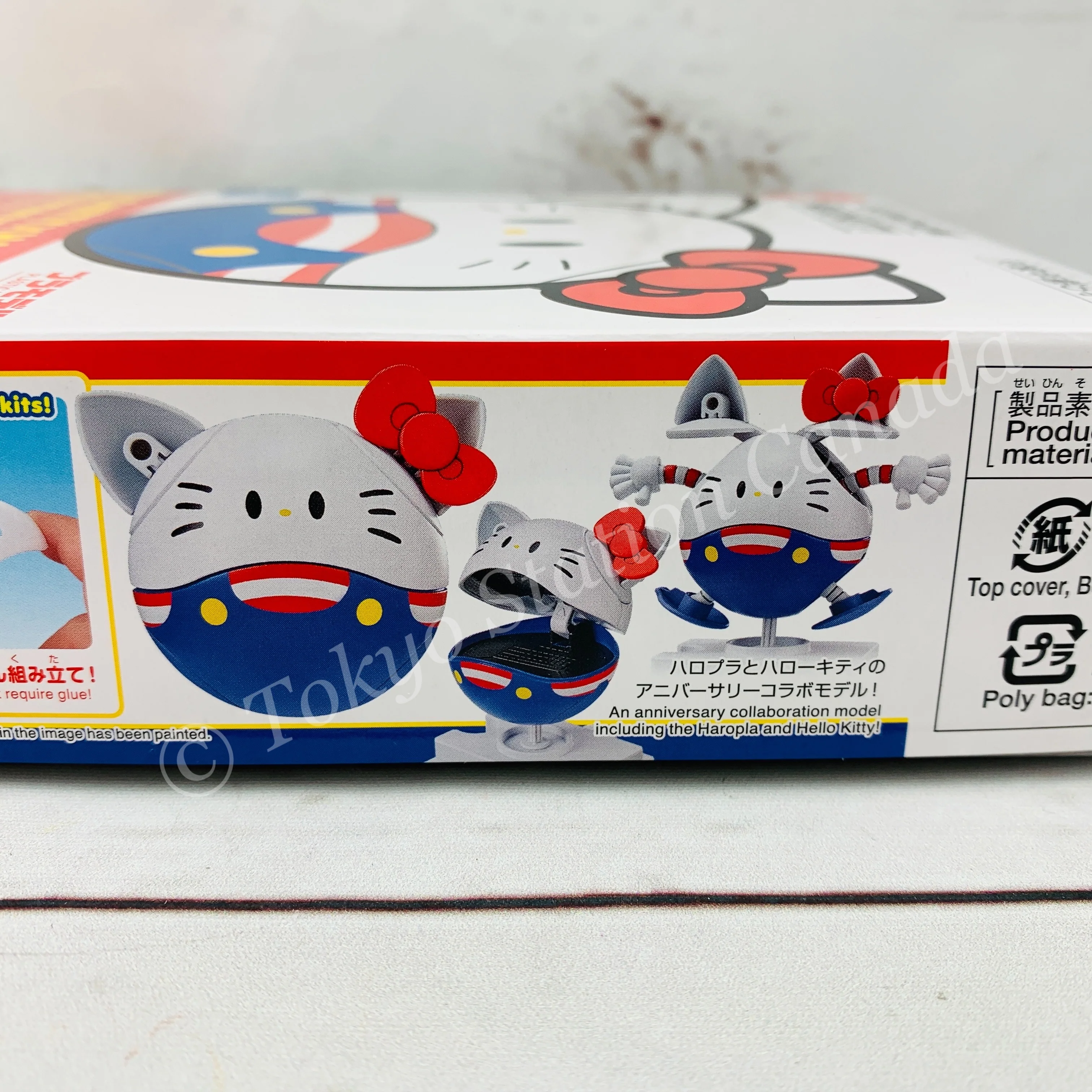 HELLO KITTY x HARO (Anniversary Model) HAROPLA Plastic Model Kit Made in Japan 4573102591234 - Image 4