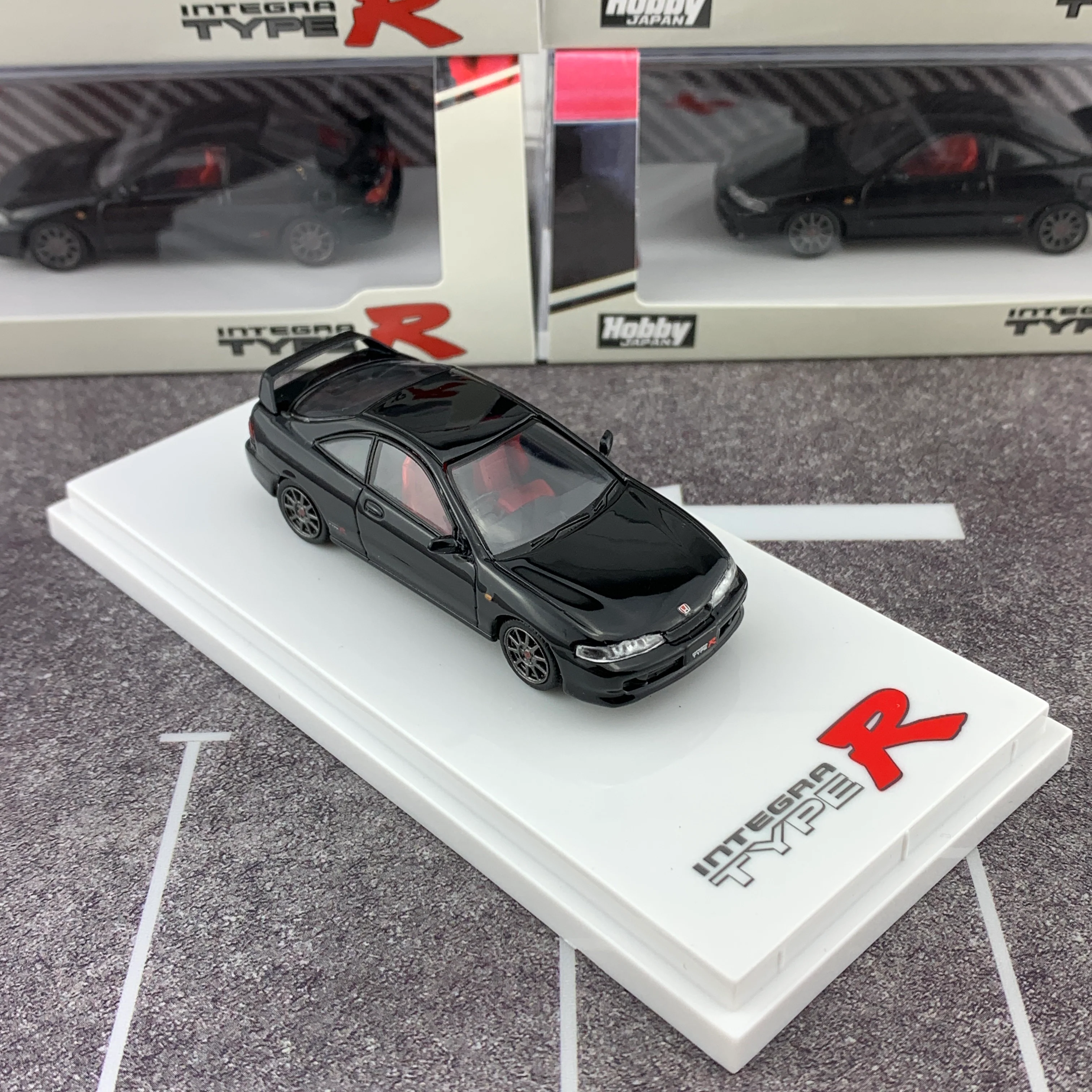 Hobby Japan 1/64 Honda Integra Type R (DC2) 1998 Starlight Black Pearl HJ641004BBK - Image 6