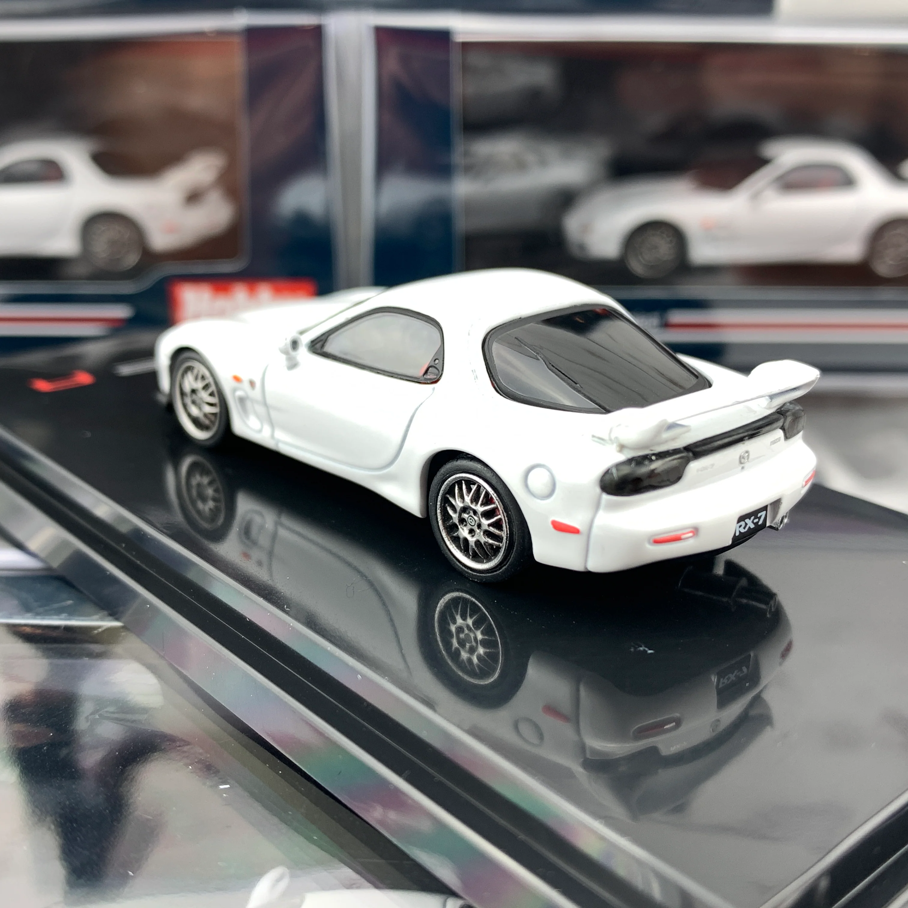 HOBBY JAPAN 1/64 Mazda RX7 FD3S Spirit R Type A Pure White HJ641007AW - Image 4