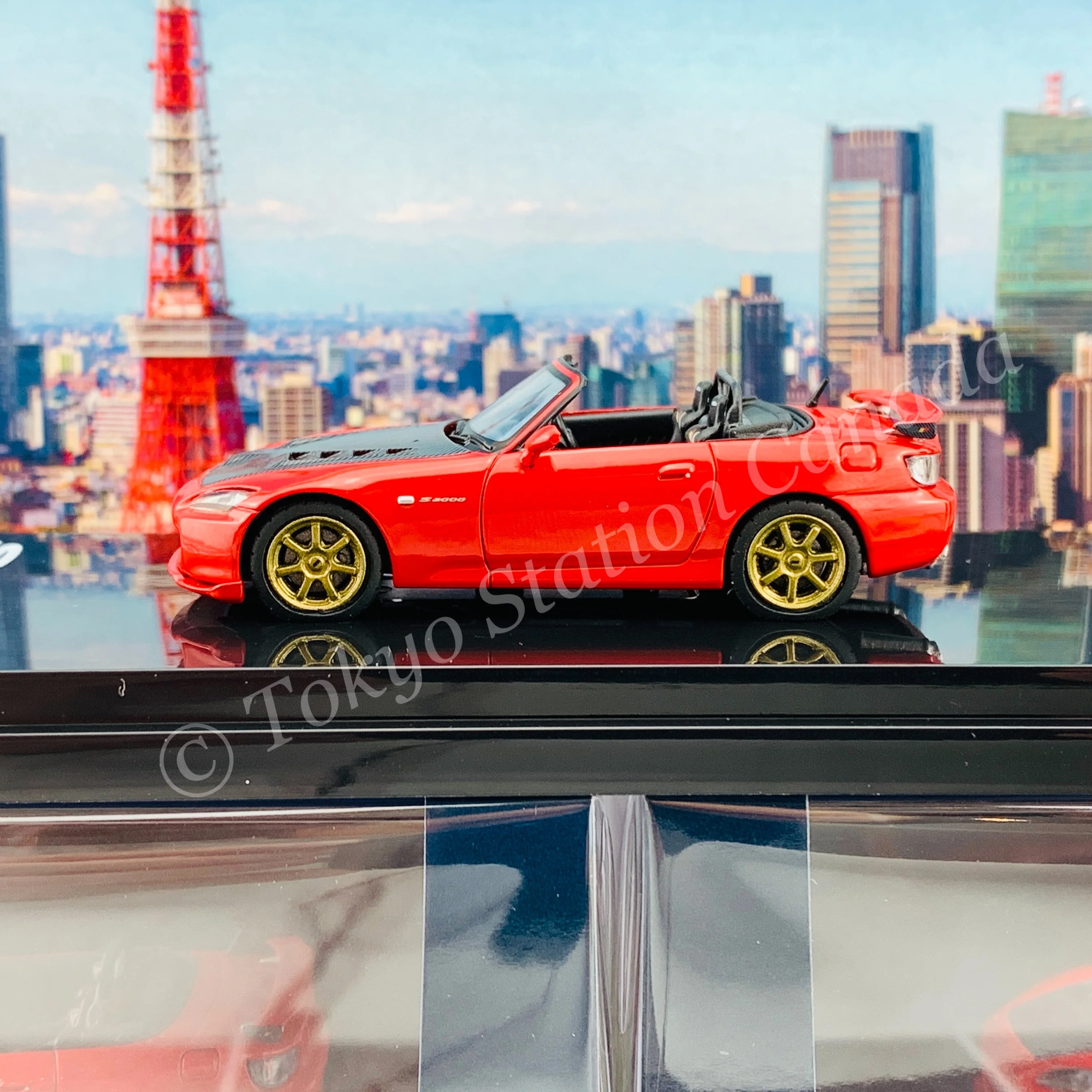 HOBBY JAPAN 1/64 Mugen S2000 New Formula Red HJ641020MR - Image 2