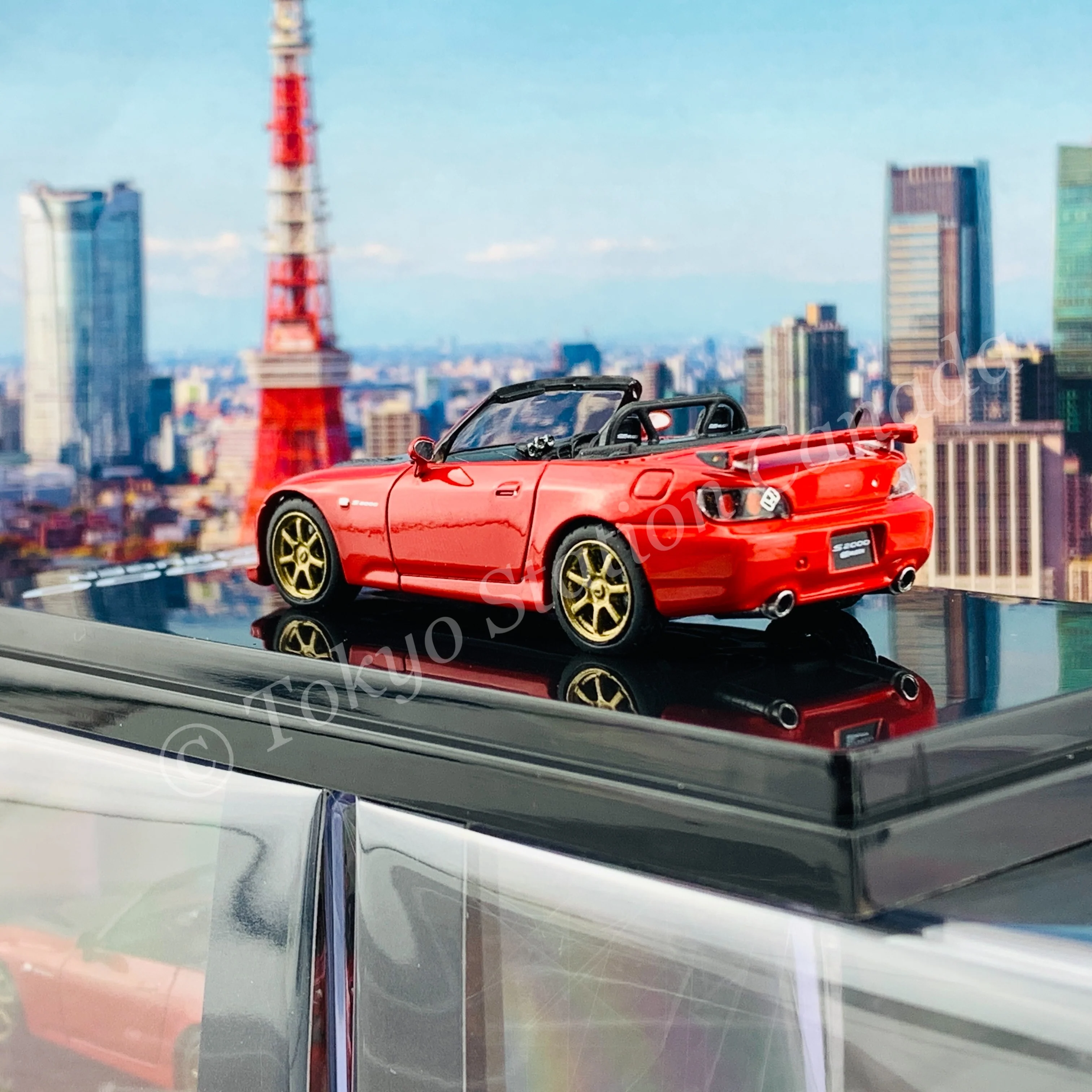 HOBBY JAPAN 1/64 Mugen S2000 New Formula Red HJ641020MR - Image 5