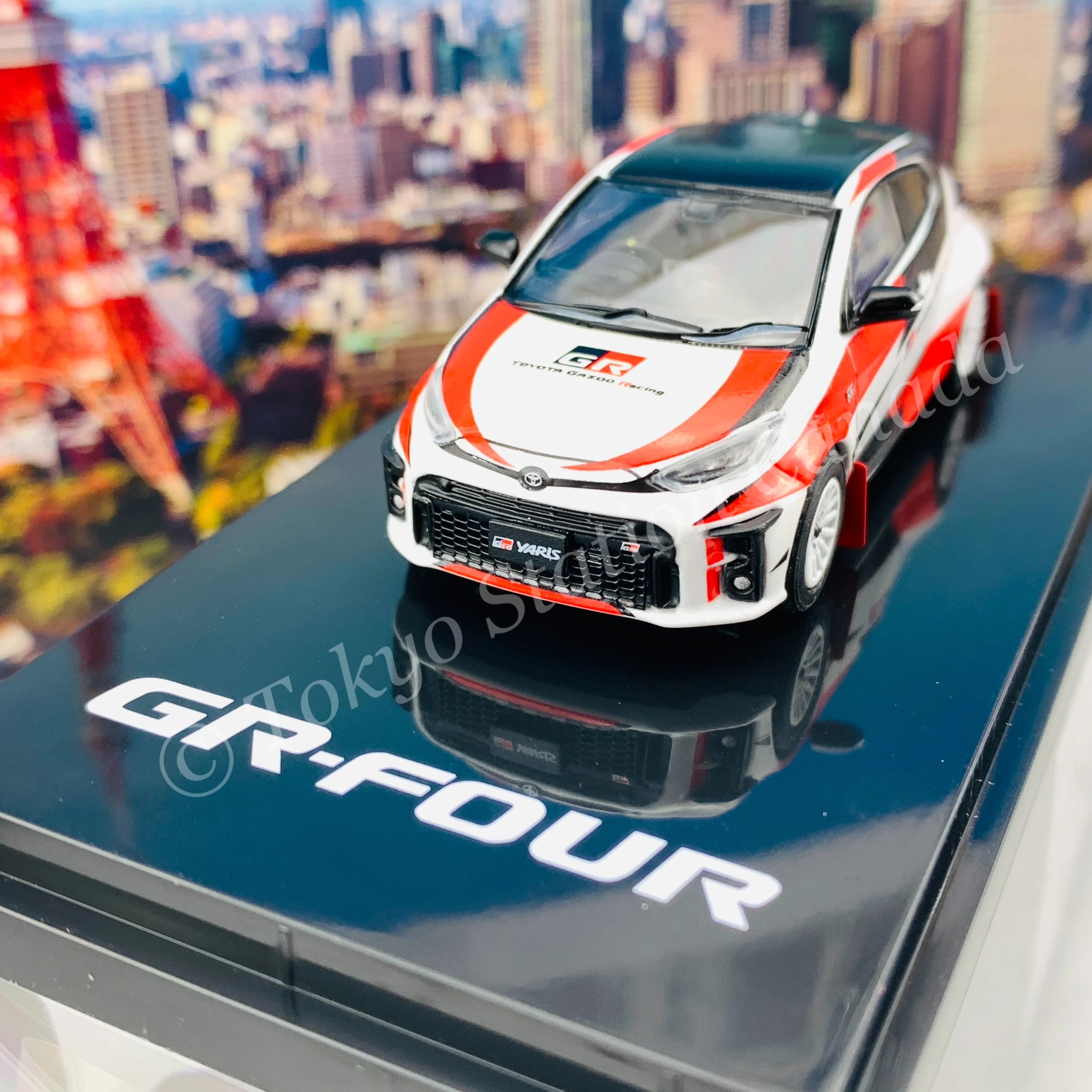 HOBBY JAPAN 1/64 Toyota GR YARIS RALLY CONCEPT HJ641024RW - Image 3