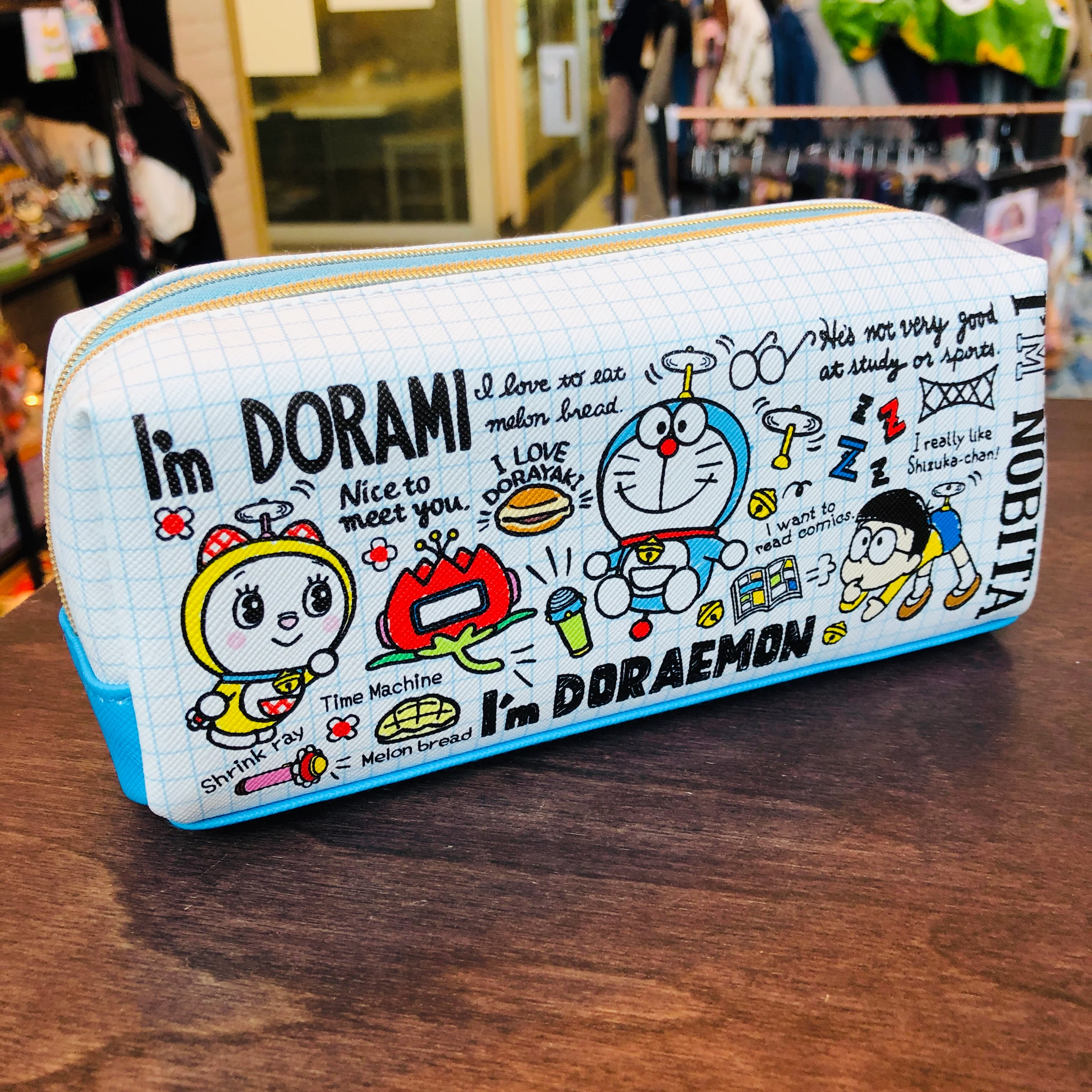 I'm Doraemon Pencil Soft Case with Double Compartment ID-5523360CH - Image 2