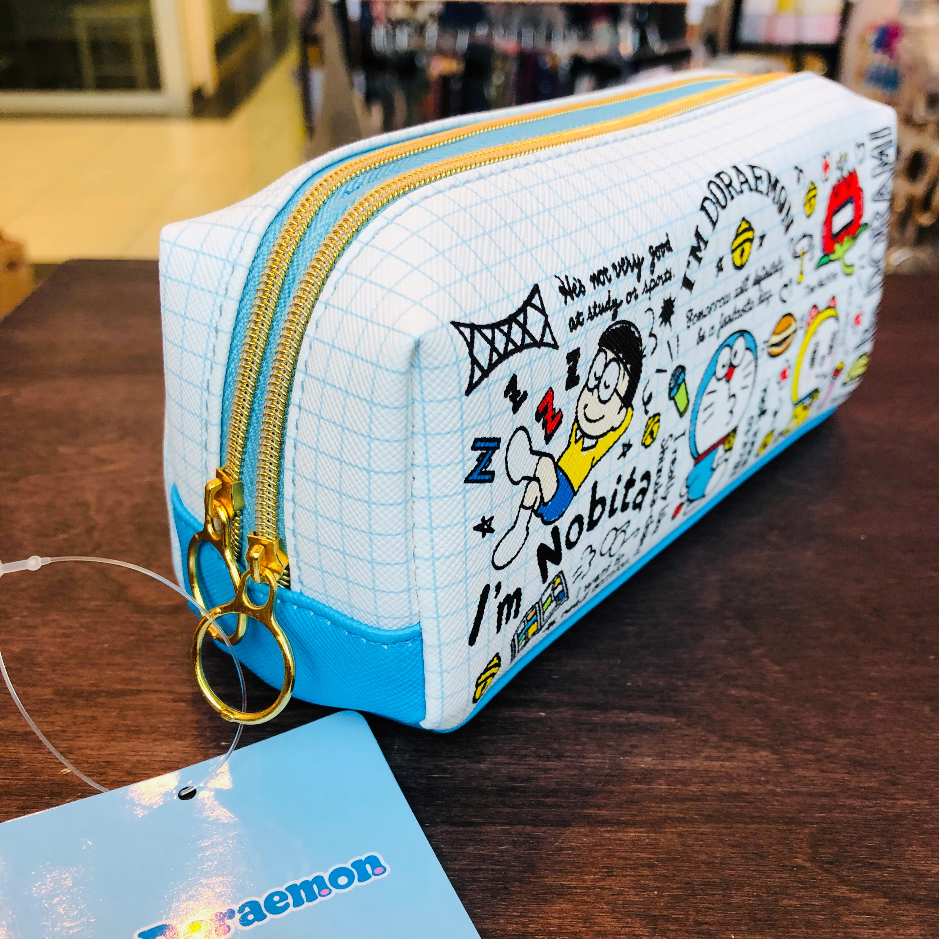 I'm Doraemon Pencil Soft Case with Double Compartment ID-5523360CH - Image 3
