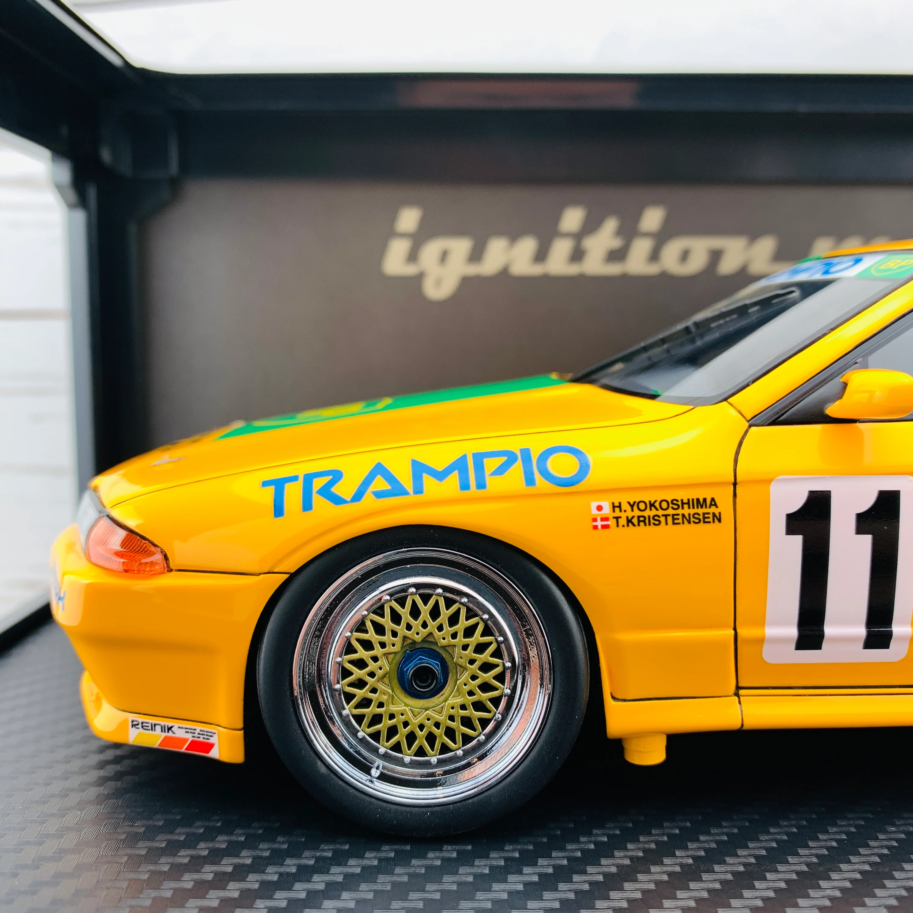 Ignition Model 1/18 BP OIL TRAMPIO GTR (#11) 1993 JTC IG2112 - Image 2
