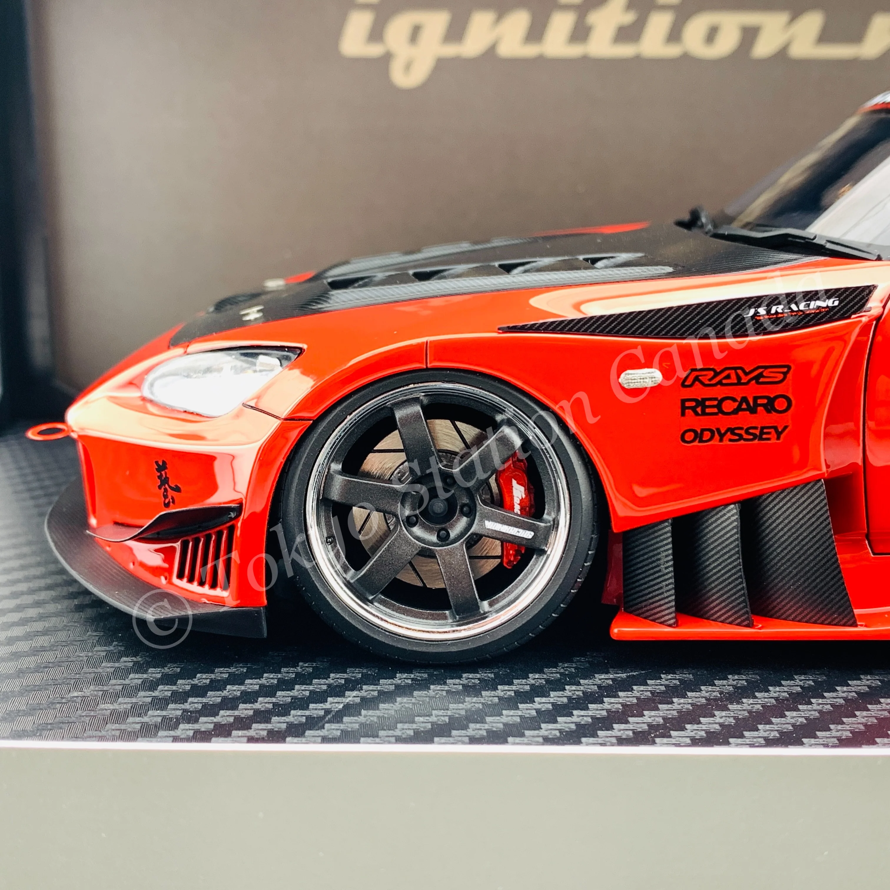 Ignition Model 1/18 J'S RACING S2000 (AP1) Red IG2013 - Image 2