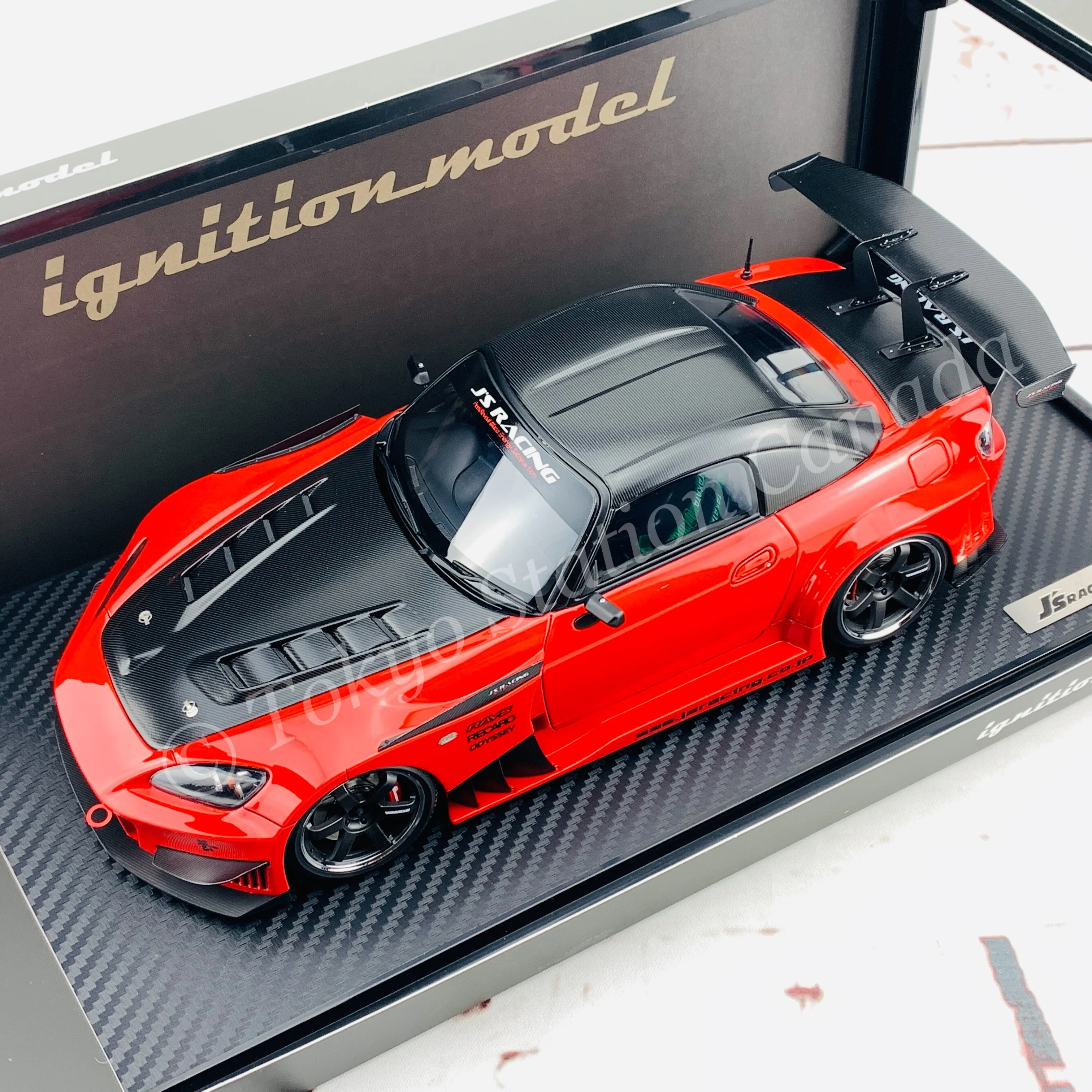 Ignition Model 1/18 J'S RACING S2000 (AP1) Red IG2013 - Image 3